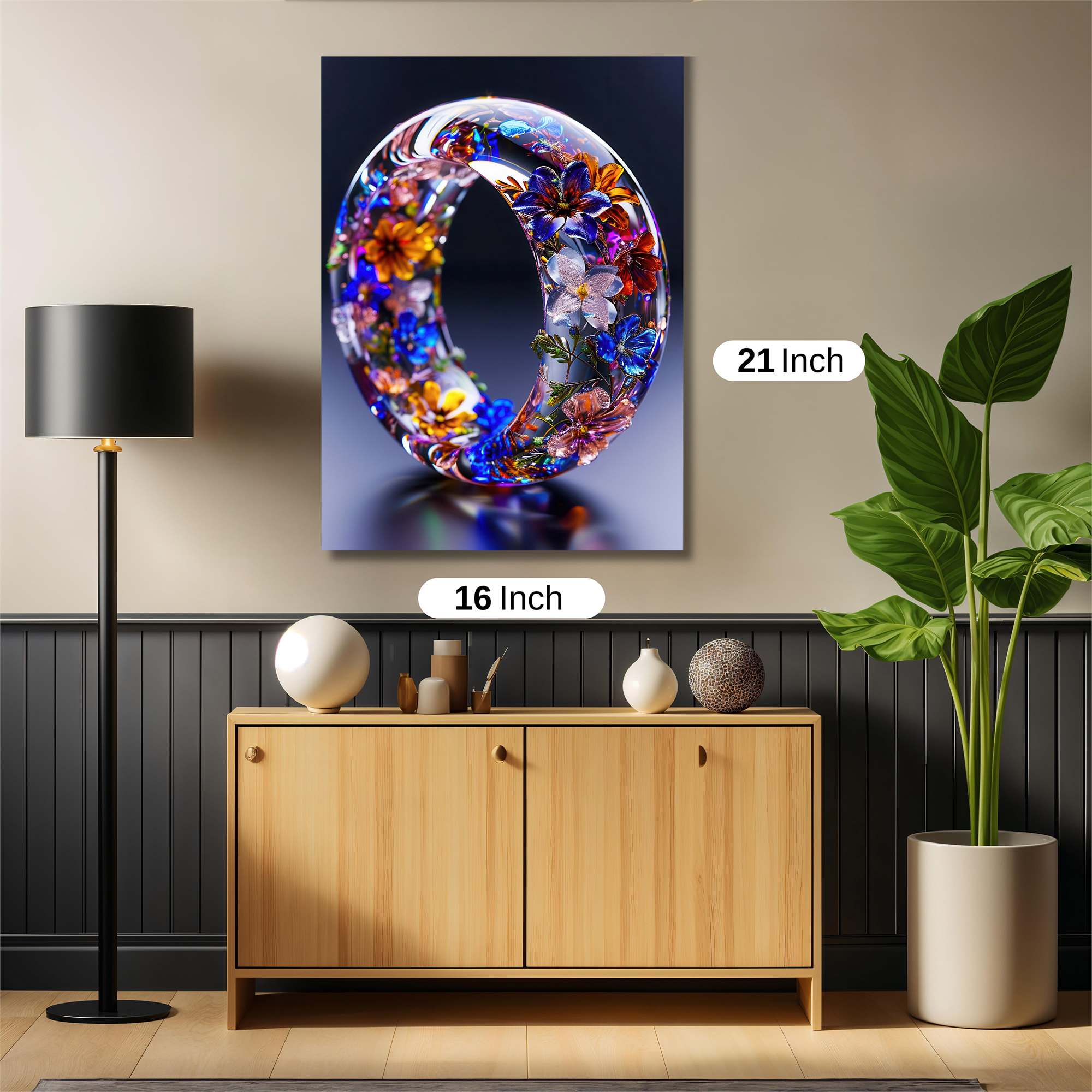 Floral Dream Safe Wall Magnetic / M