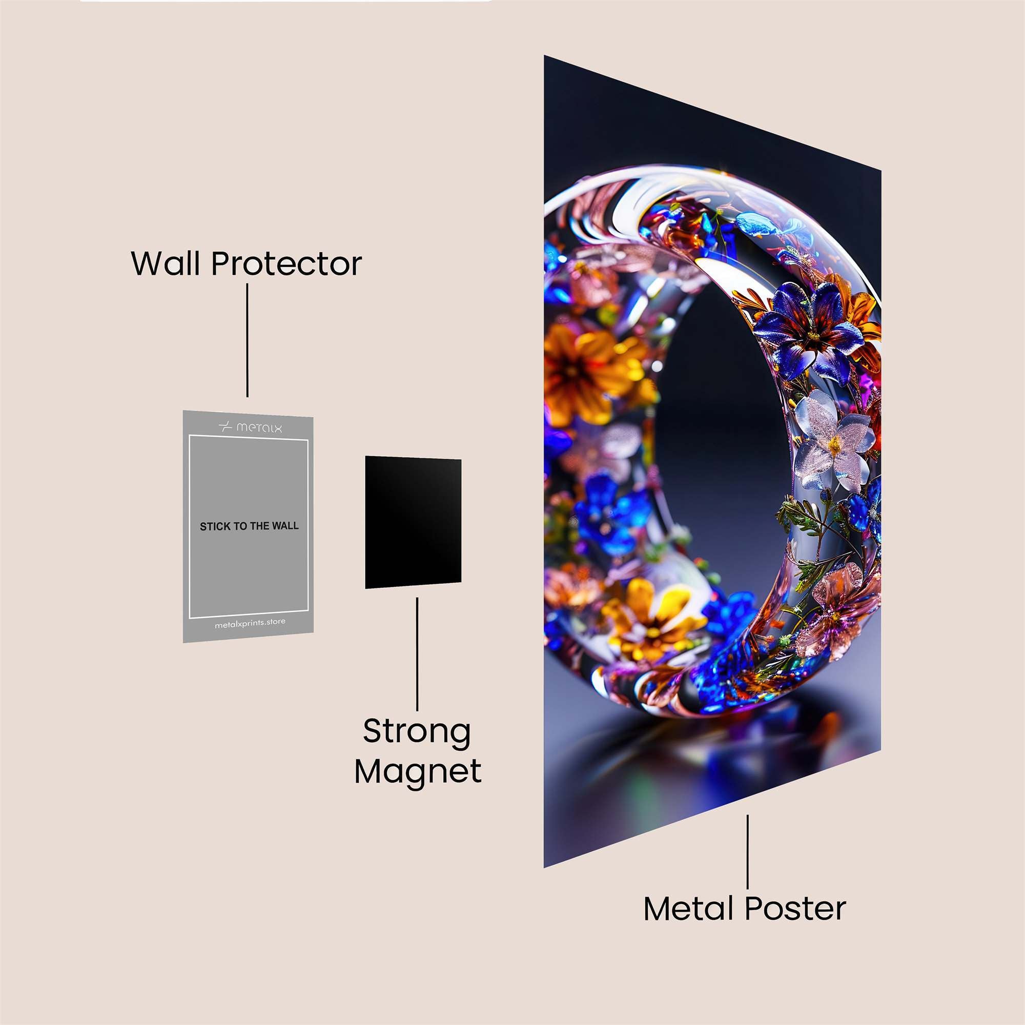 Floral Dream Safe Wall Magnetic / M