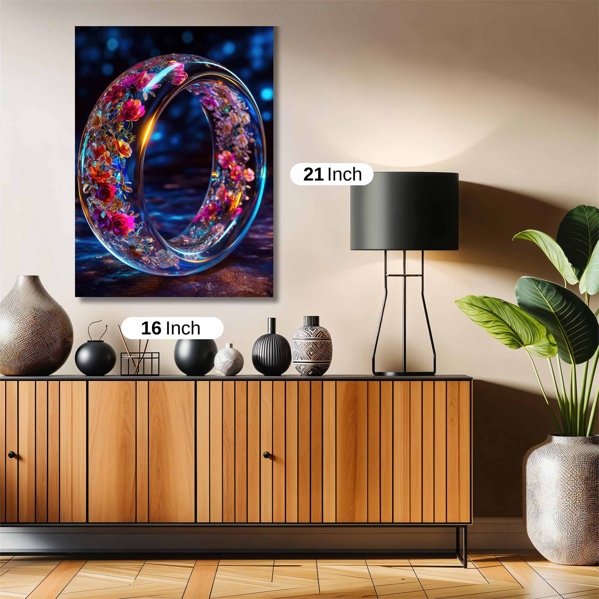 FloralWhimsy Safe Wall Magnetic / M