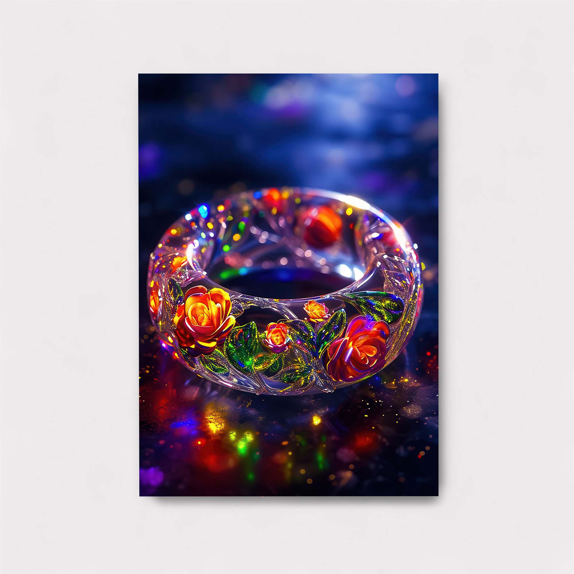 Floral Radiance Safe Wall Magnetic / M