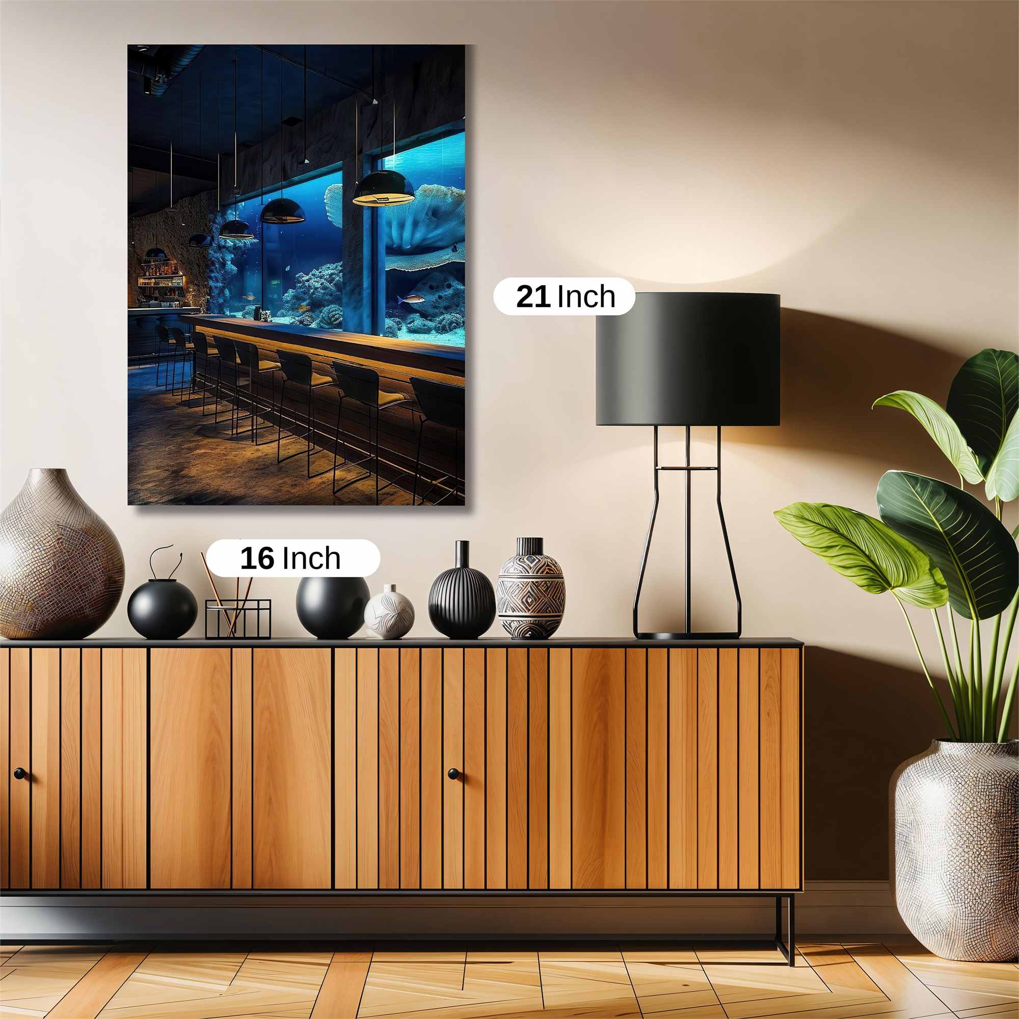 Aquarium Serenity Safe Wall Magnetic / M