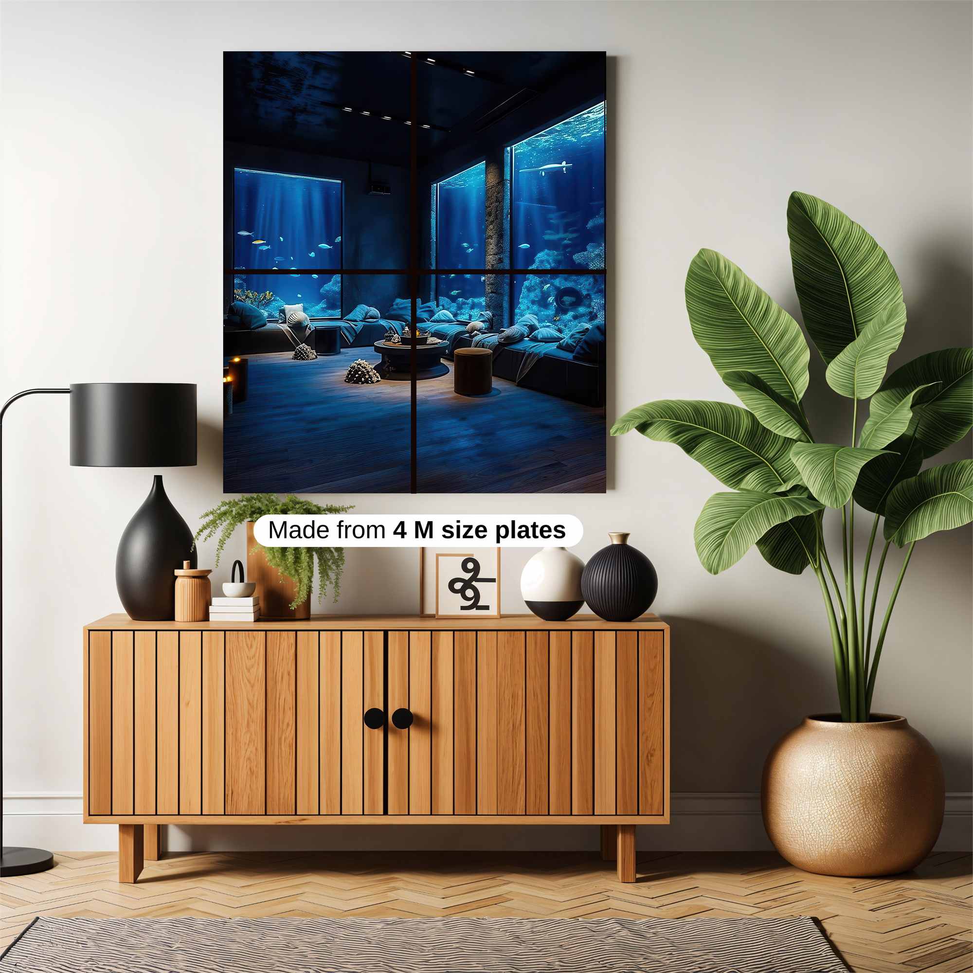 Aquarium Serenity Safe Wall Magnetic / M