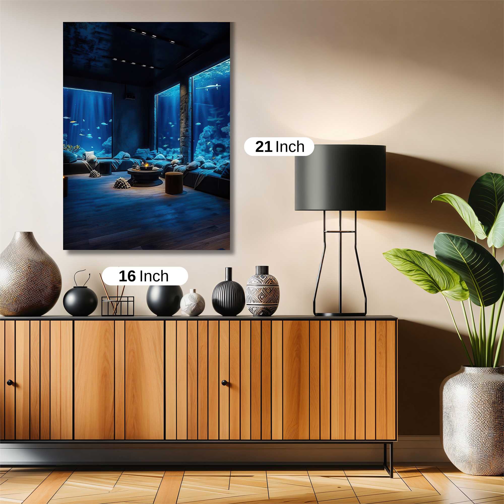 Aquarium Serenity Safe Wall Magnetic / M