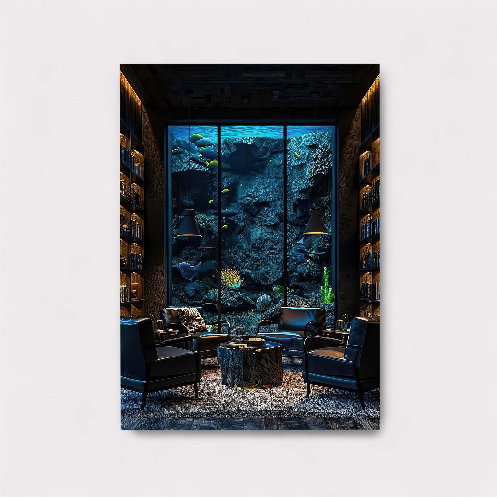 Aquatic Tranquility Safe Wall Magnetic / M