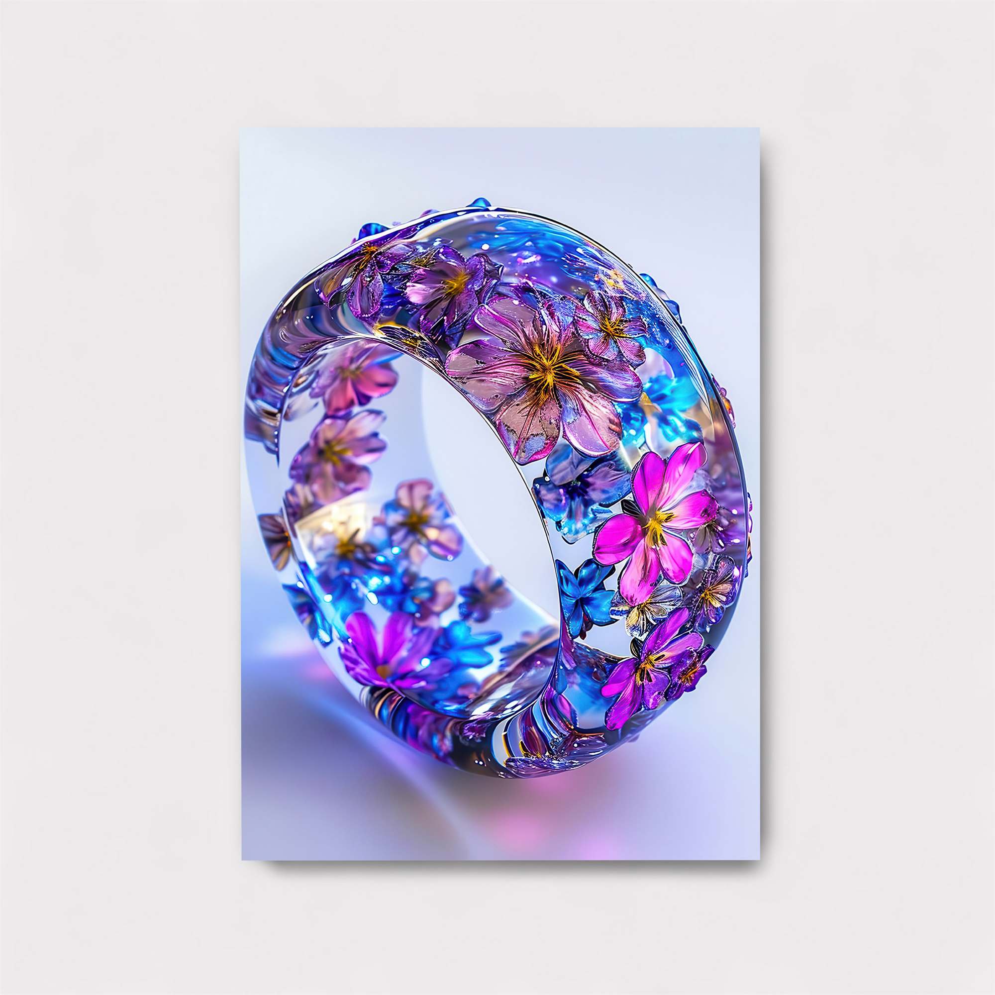 Floral Radiance Safe Wall Magnetic / M