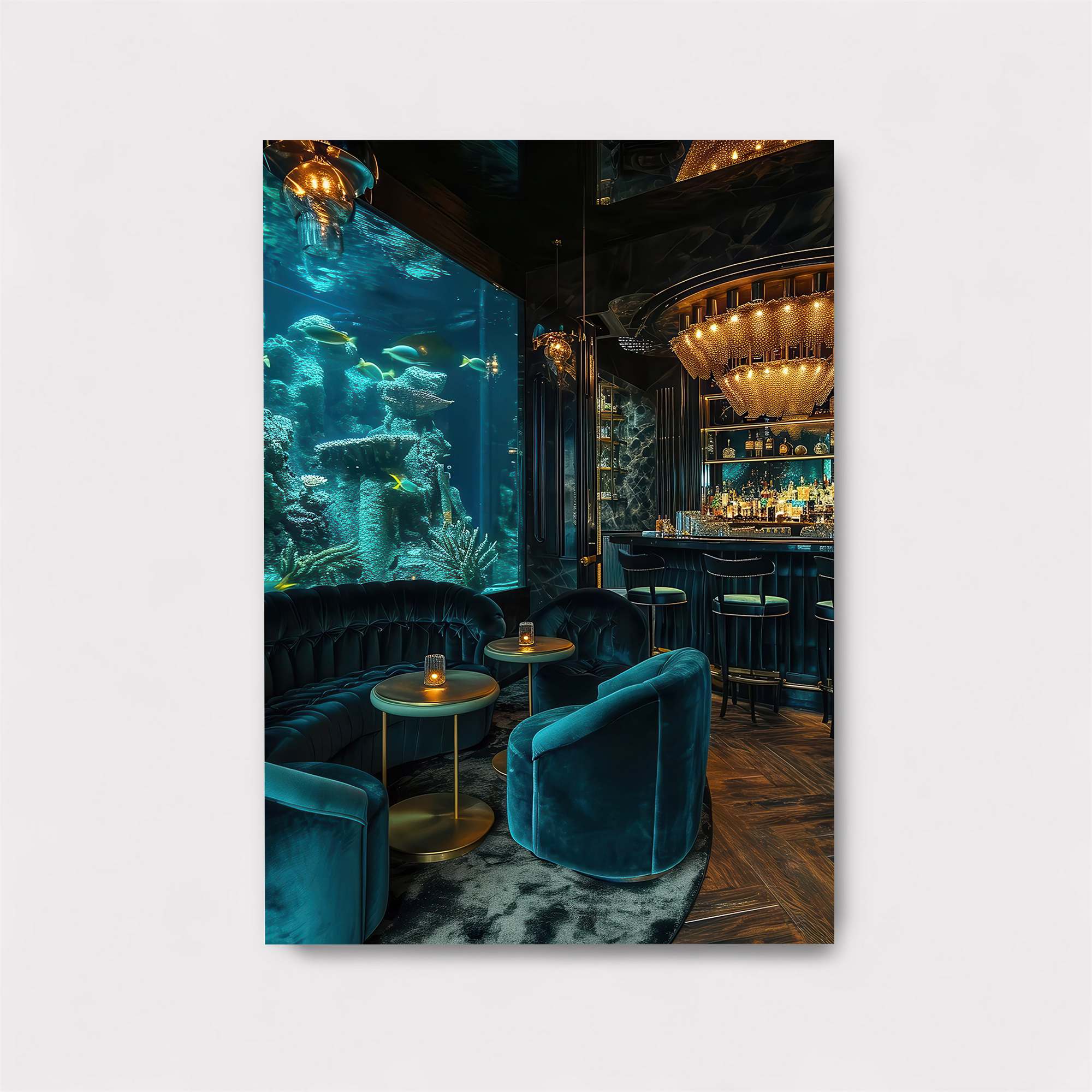 Aquarium Elegance Safe Wall Magnetic / M