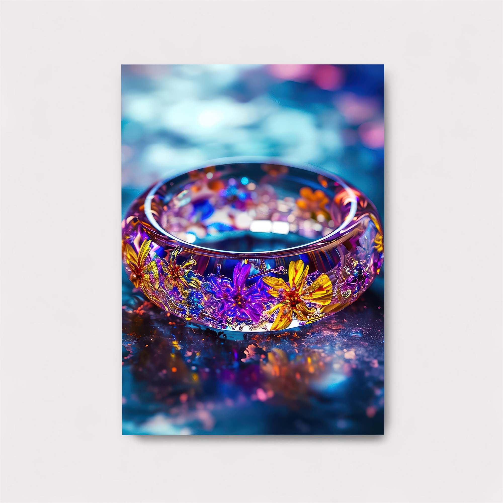 Floral Radiance Safe Wall Magnetic / M