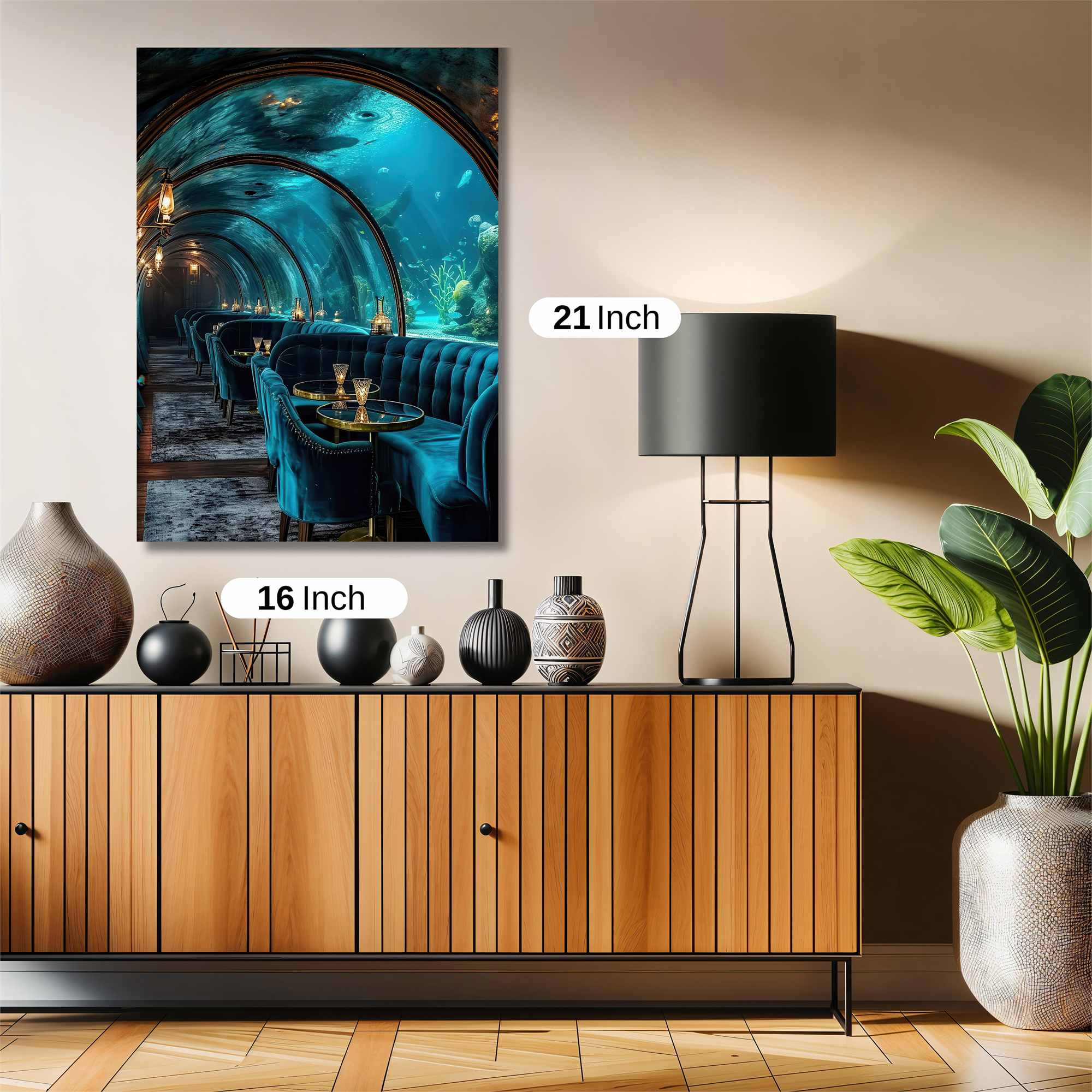 Aquarium Elegance Safe Wall Magnetic / M