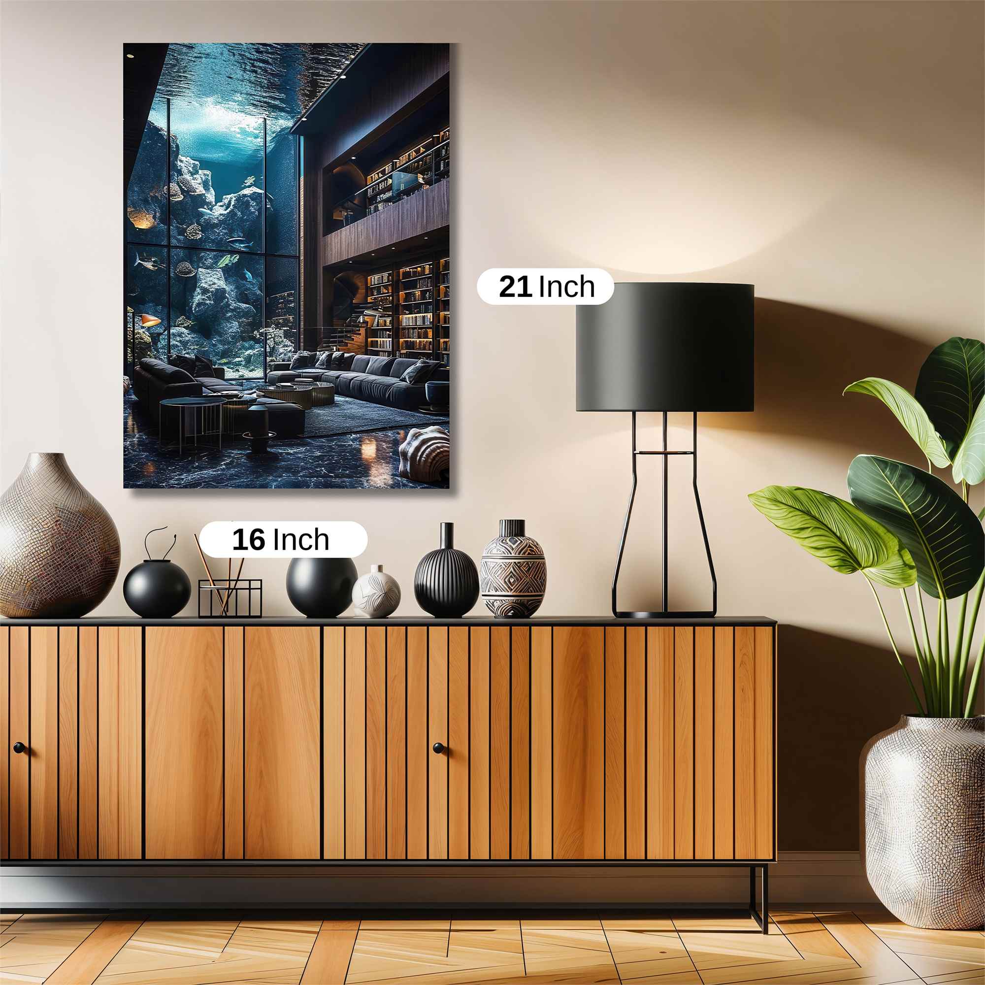 Aquatic Haven Safe Wall Magnetic / M