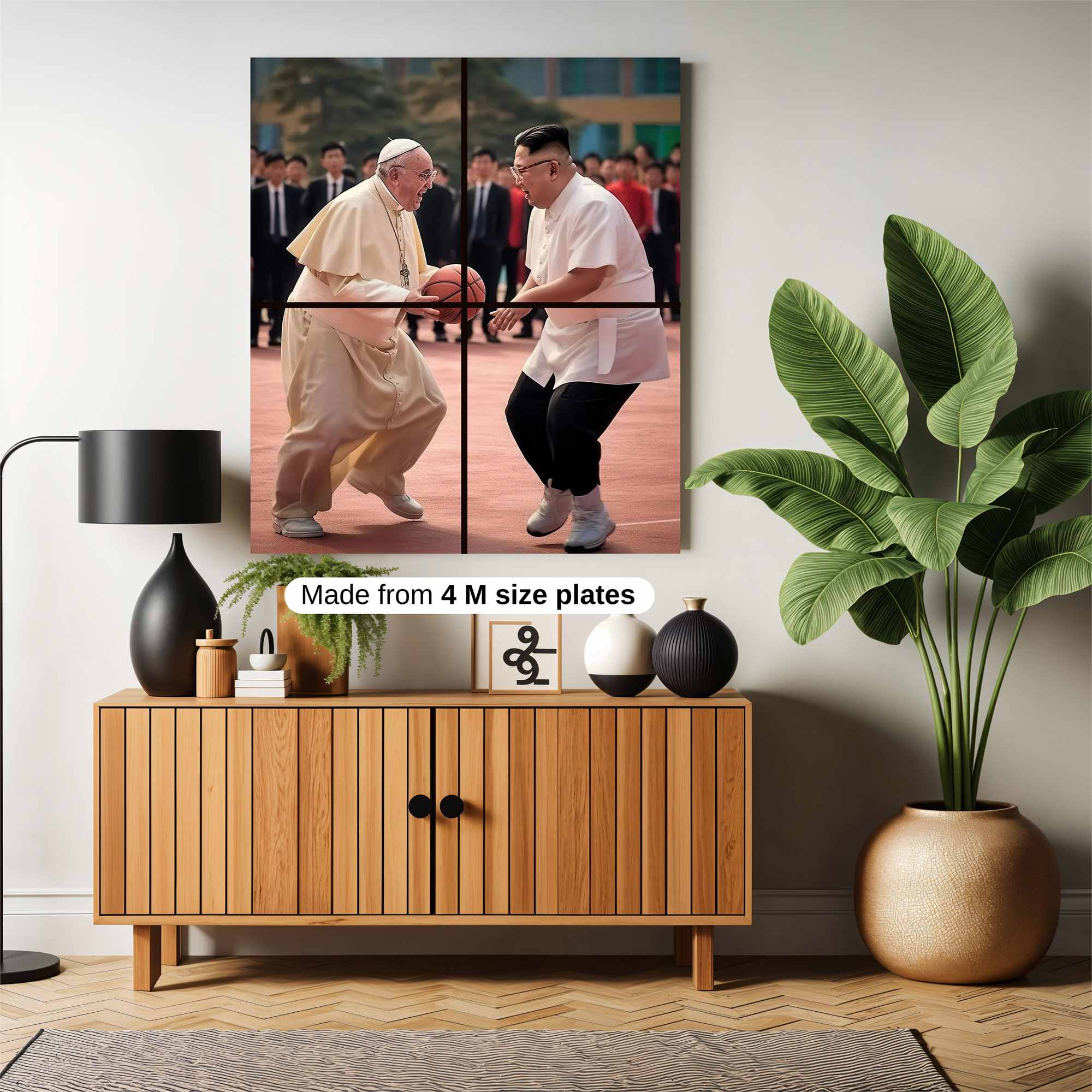 Pope Playful Safe Wall Magnetic / M
