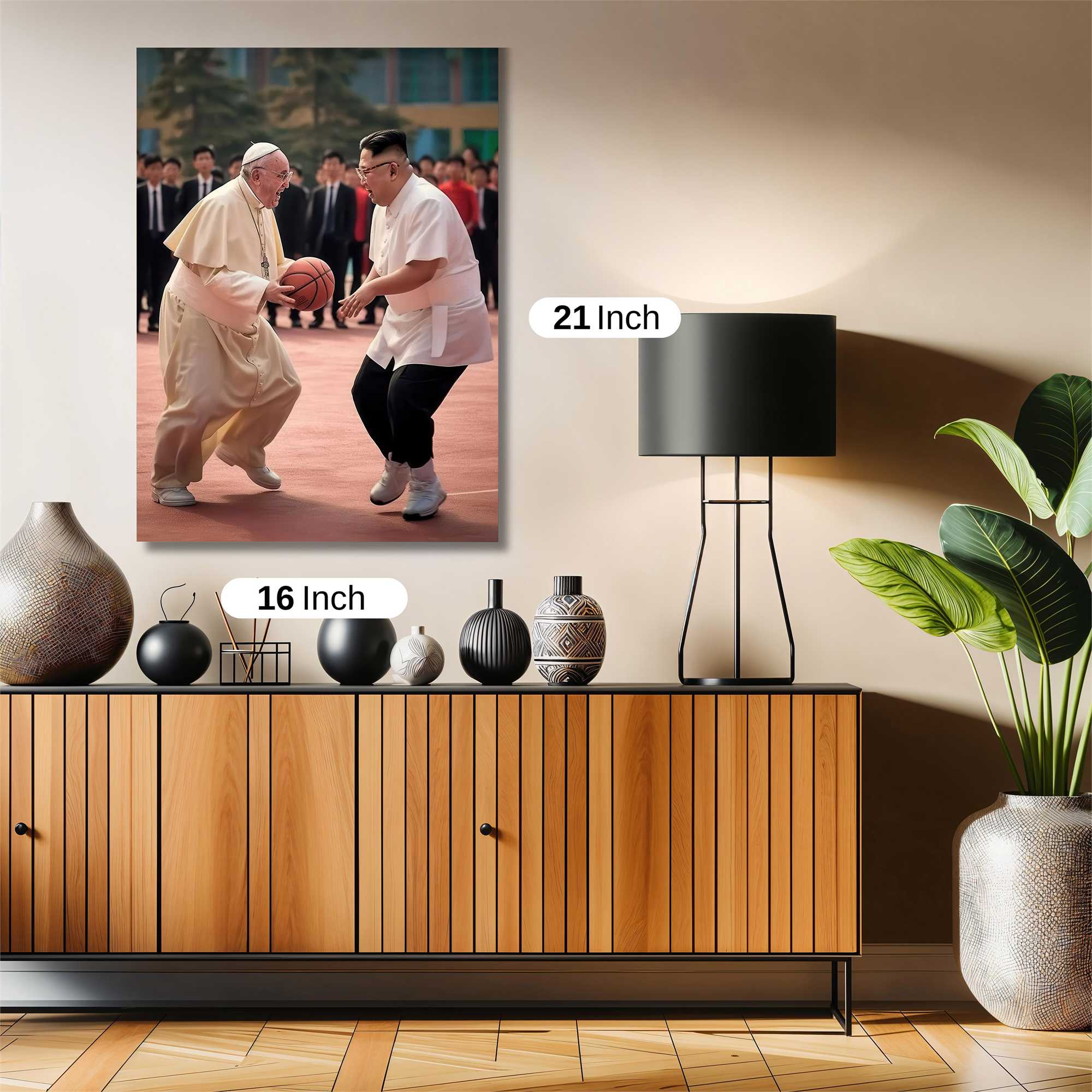 Pope Playful Safe Wall Magnetic / M