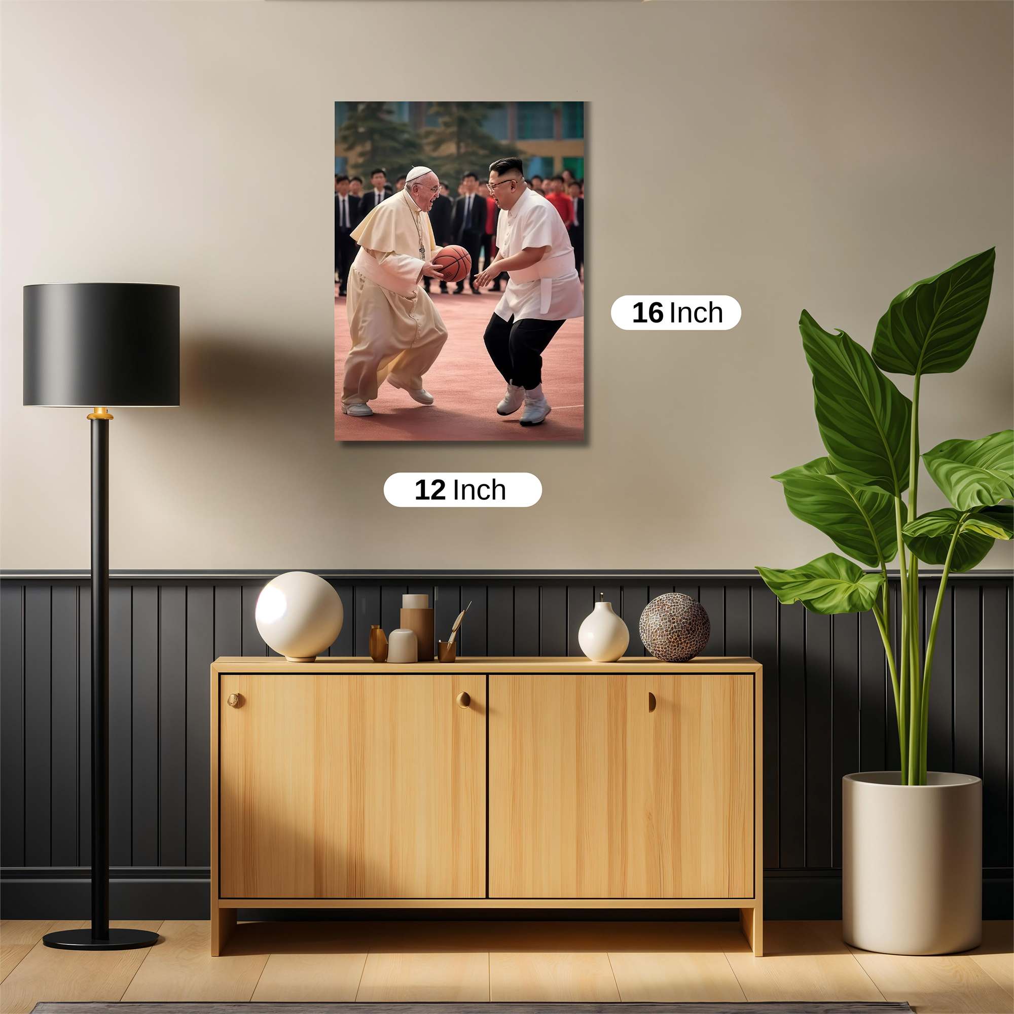 Pope Playful Safe Wall Magnetic / M