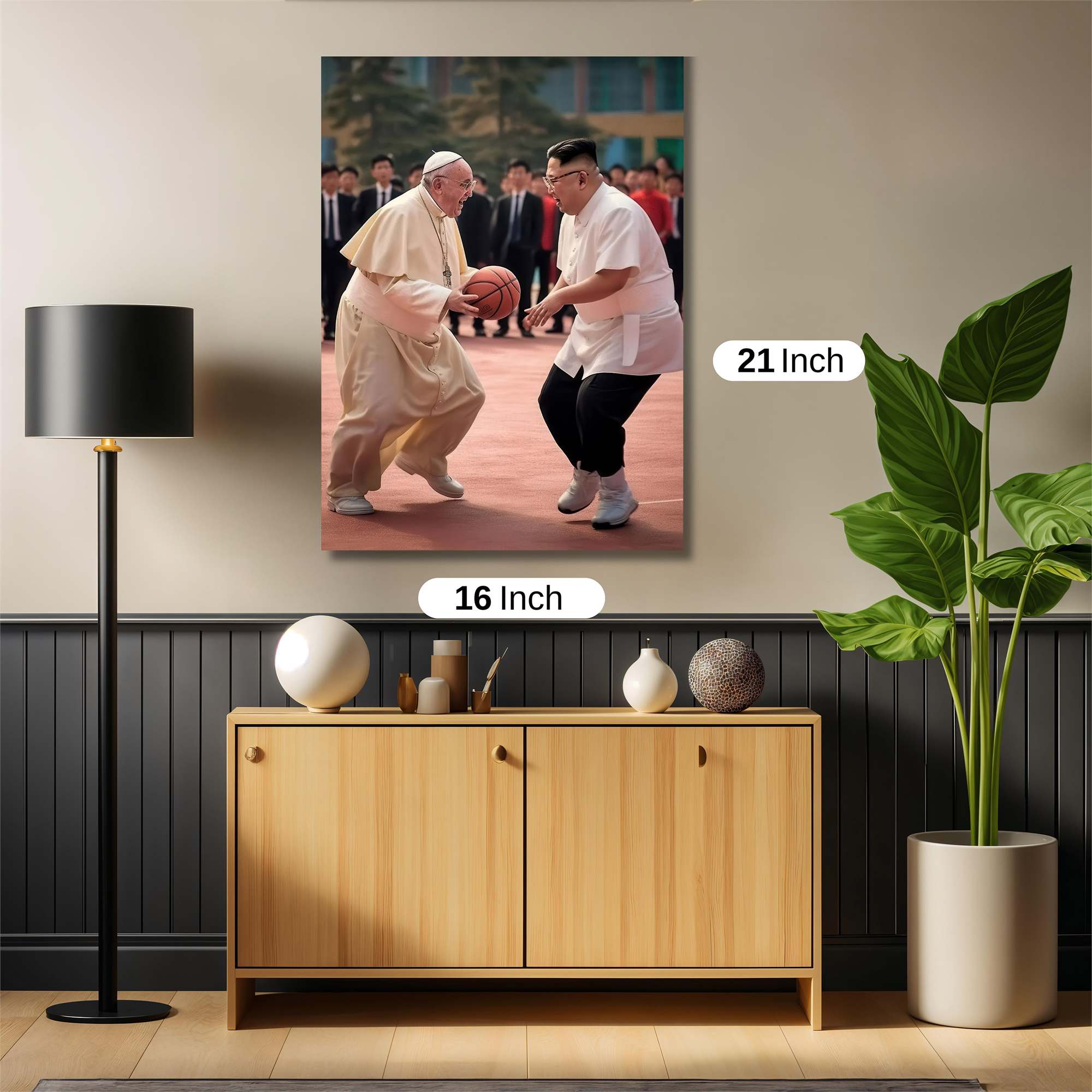 Pope Playful Safe Wall Magnetic / M