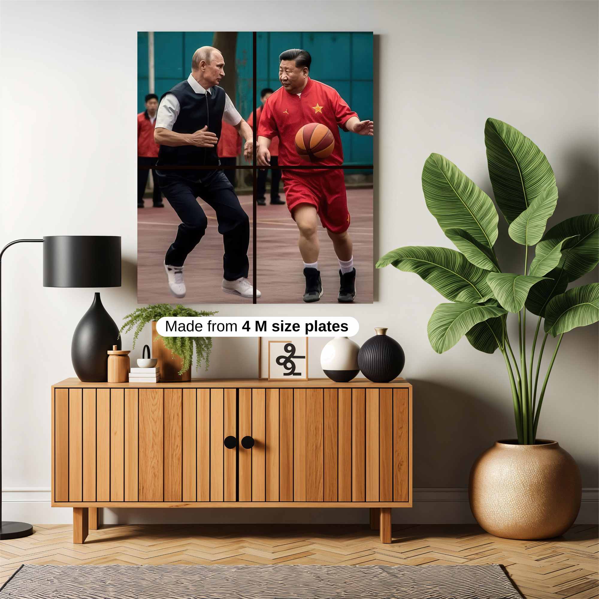 Putin Playful Safe Wall Magnetic / M