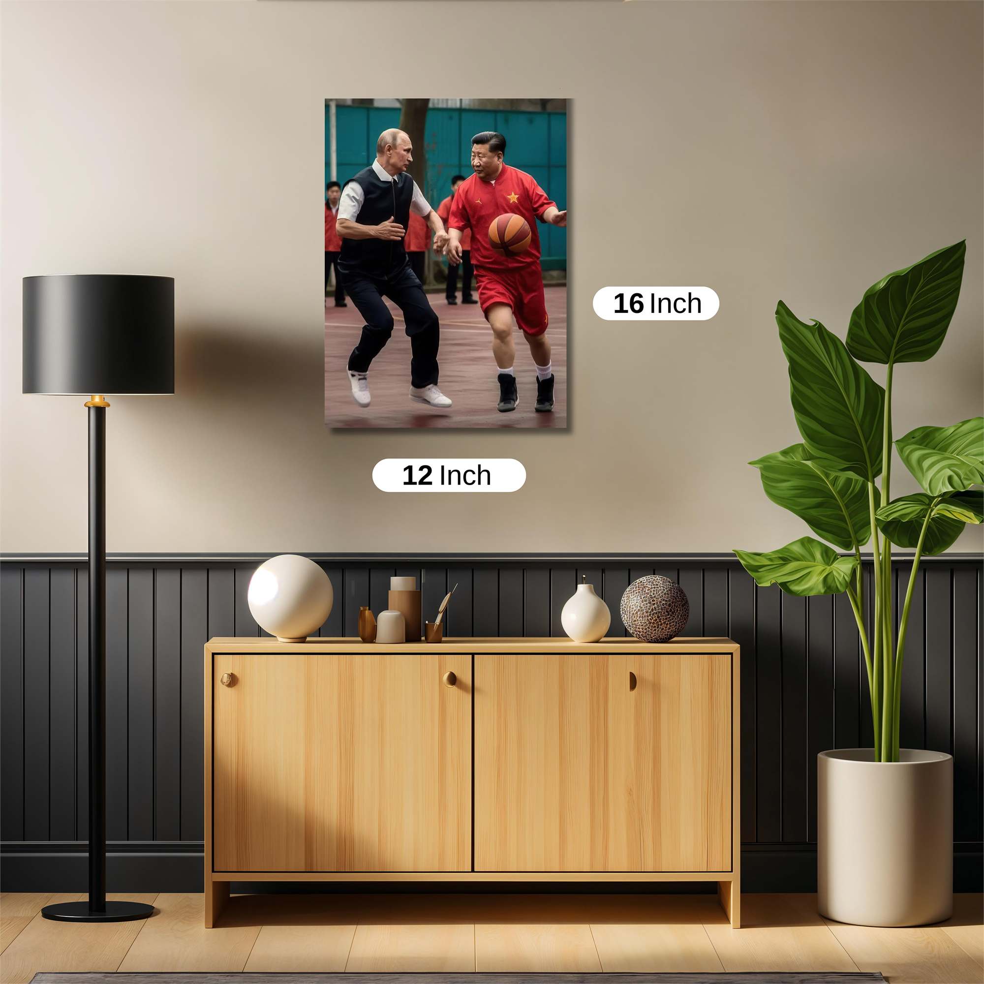 Putin Playful Safe Wall Magnetic / M