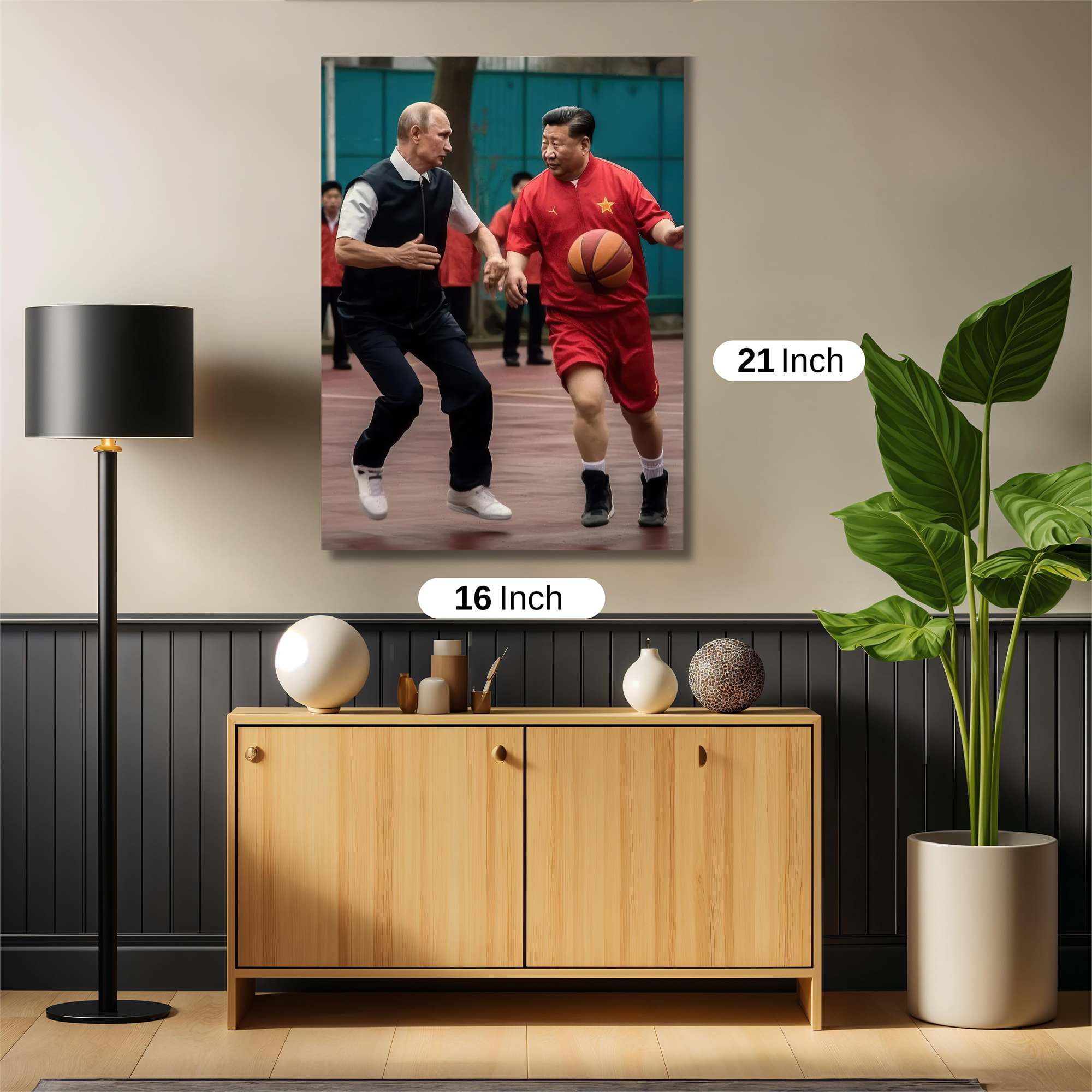 Putin Playful Safe Wall Magnetic / M