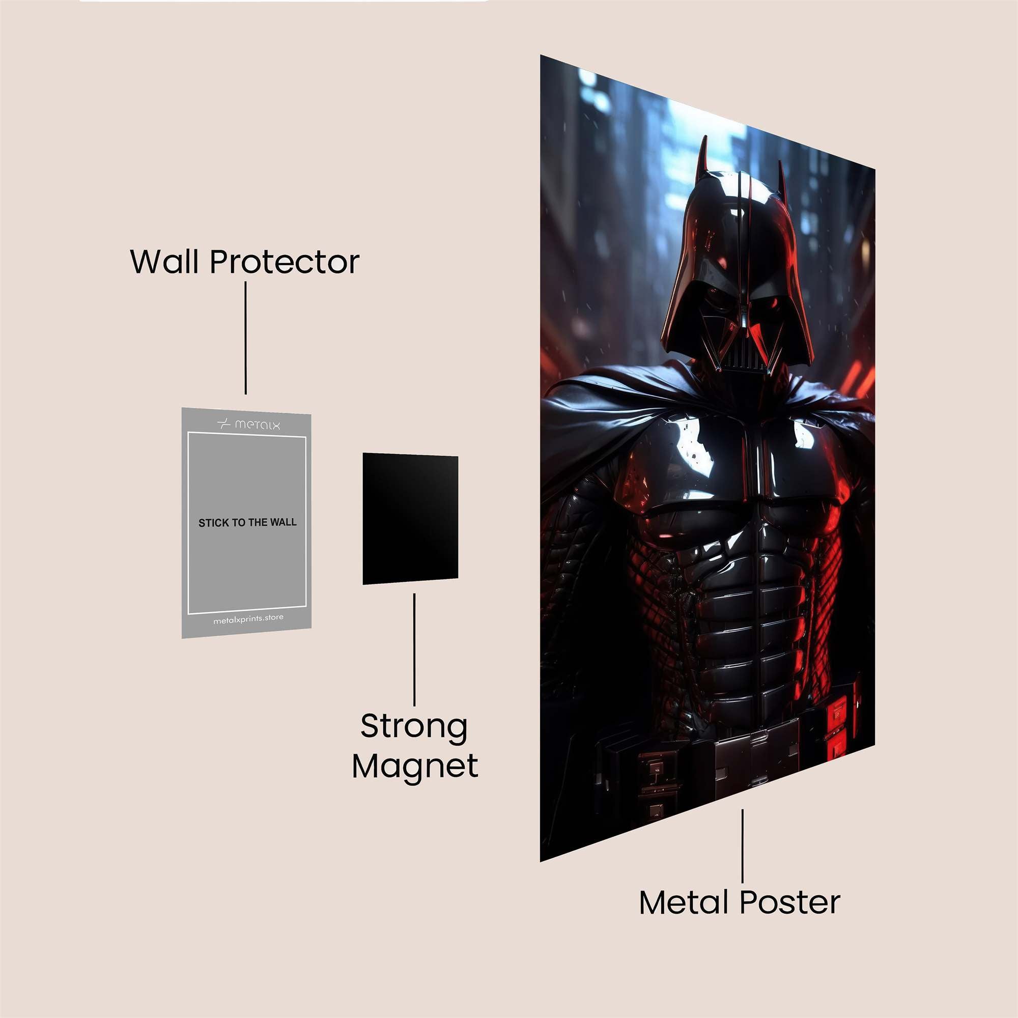Vader Intense Safe Wall Magnetic / M