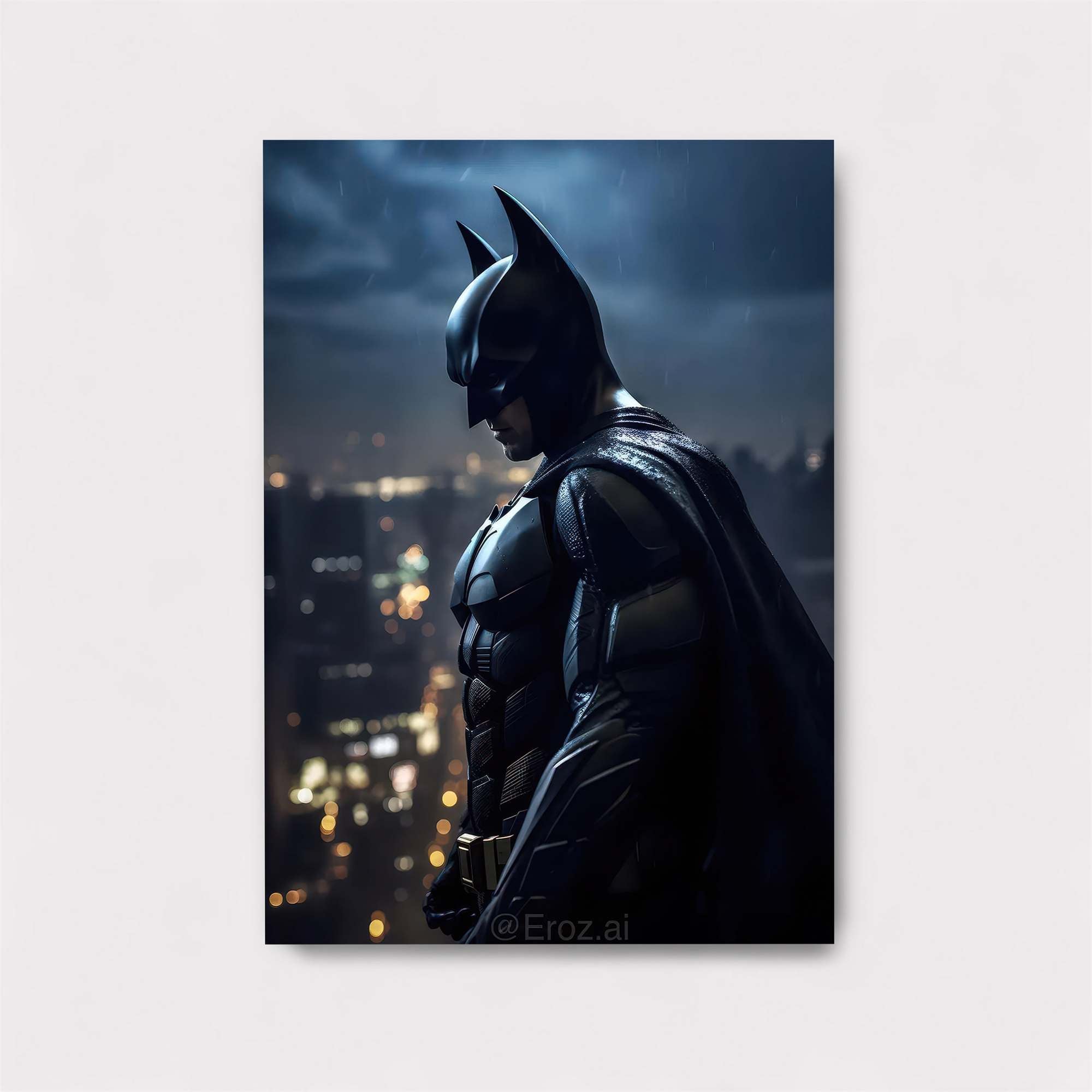 Batman Brooding Safe Wall Magnetic / M