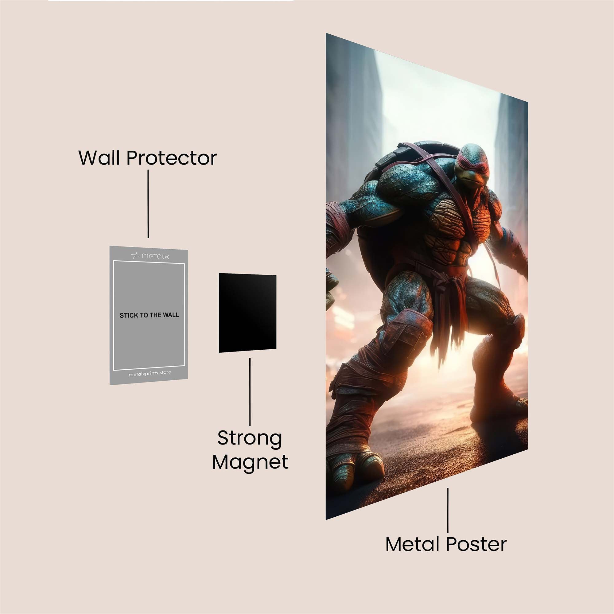 Raphael Resolute Safe Wall Magnetic / M