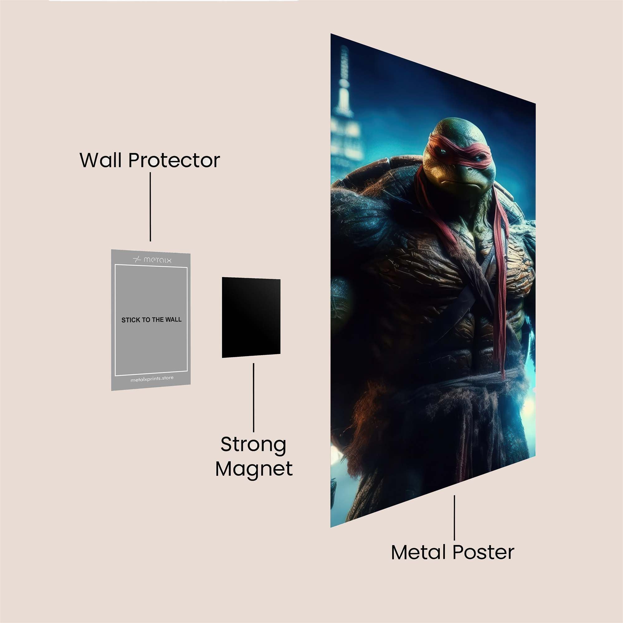 Raphael Resolute Safe Wall Magnetic / M