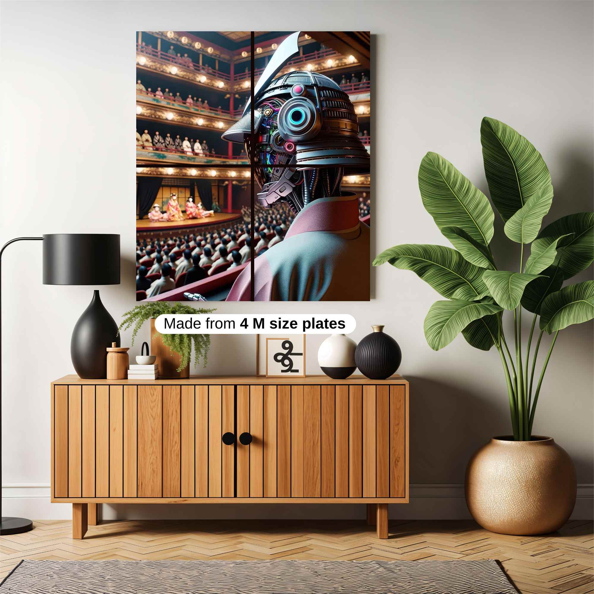 Samurai Serenity Safe Wall Magnetic / M