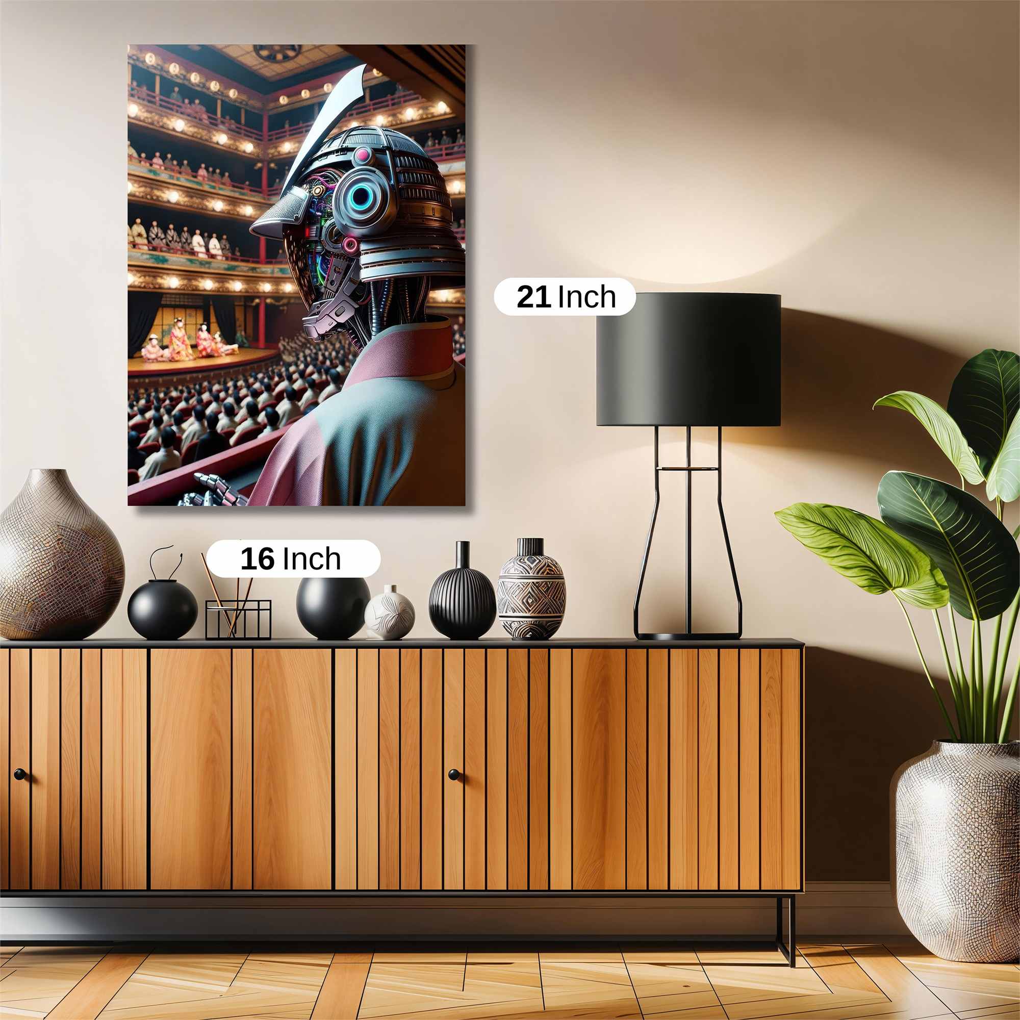 Samurai Serenity Safe Wall Magnetic / M