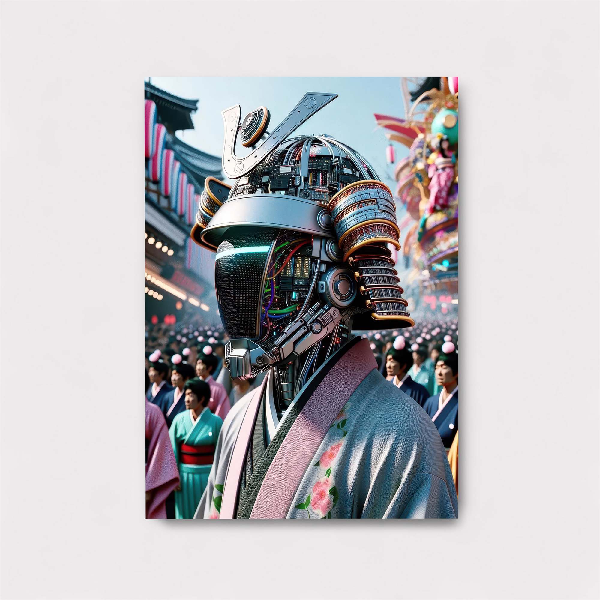 Samurai Futurism Safe Wall Magnetic / M