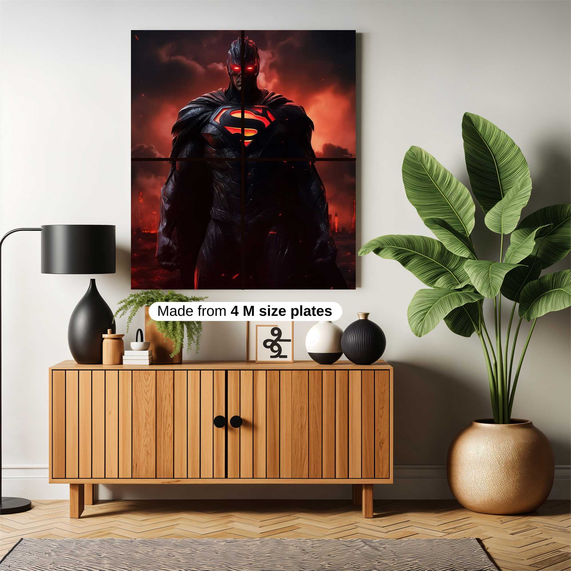 Superman Sinister Safe Wall Magnetic / M