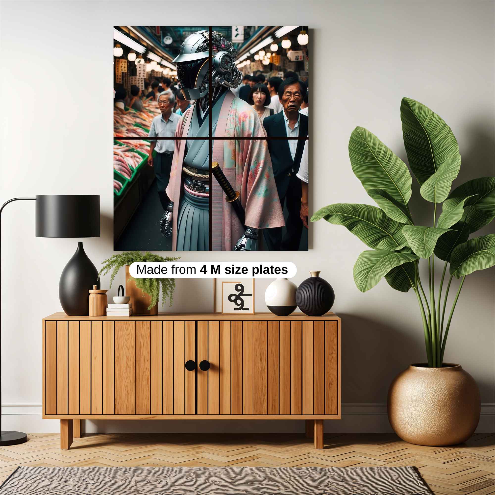 Samurai Serenity Safe Wall Magnetic / M