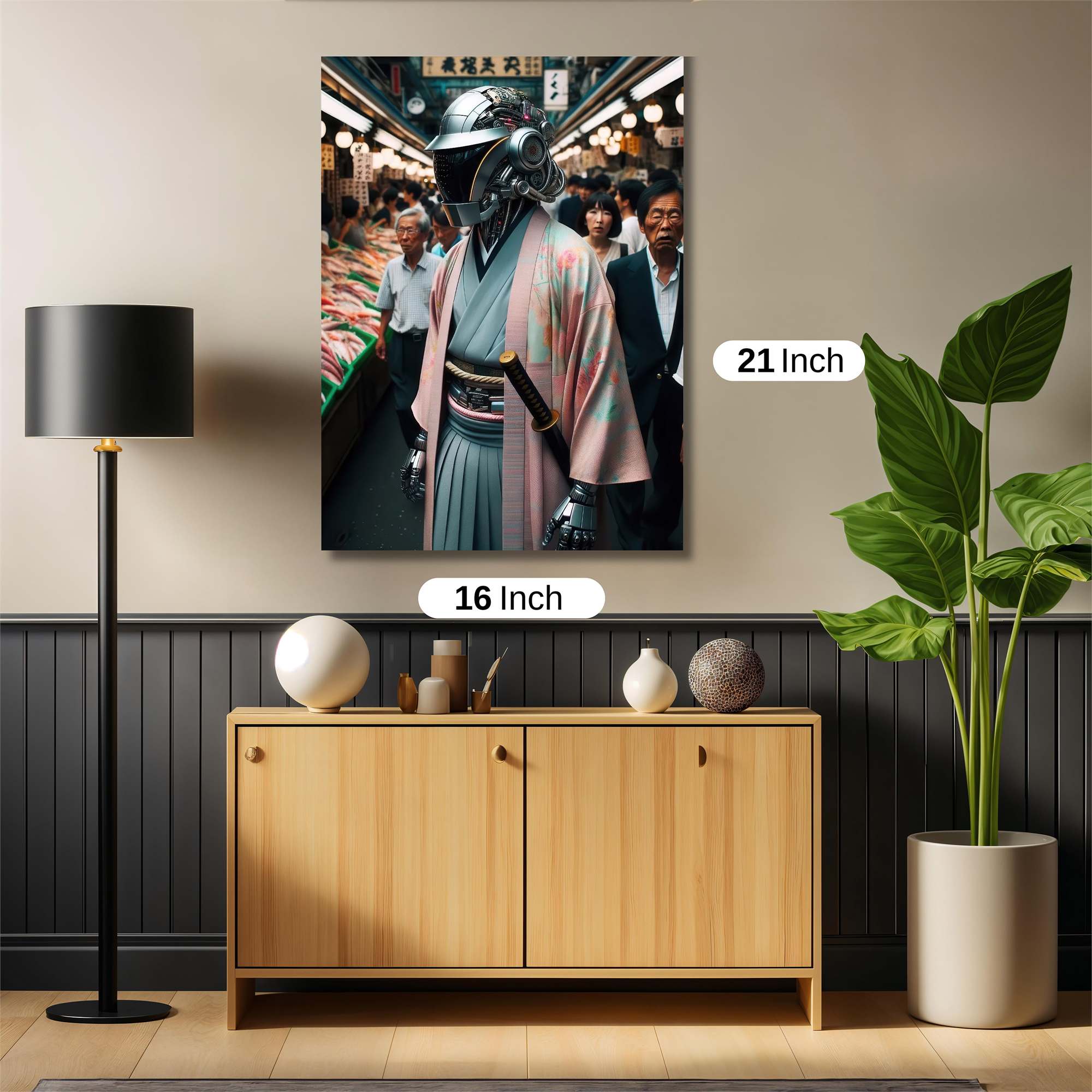 Samurai Serenity Safe Wall Magnetic / M