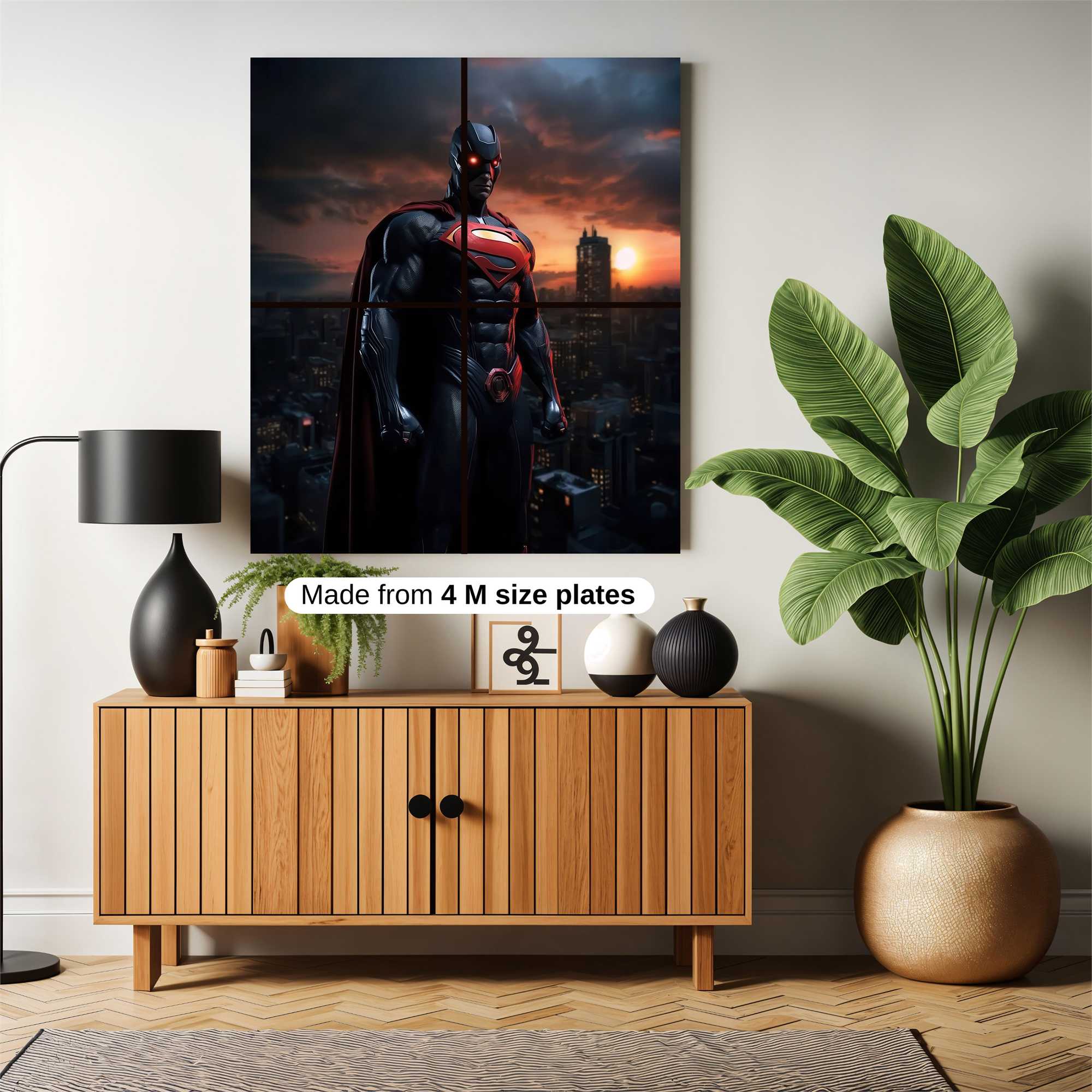 Superman Twilight Safe Wall Magnetic / M