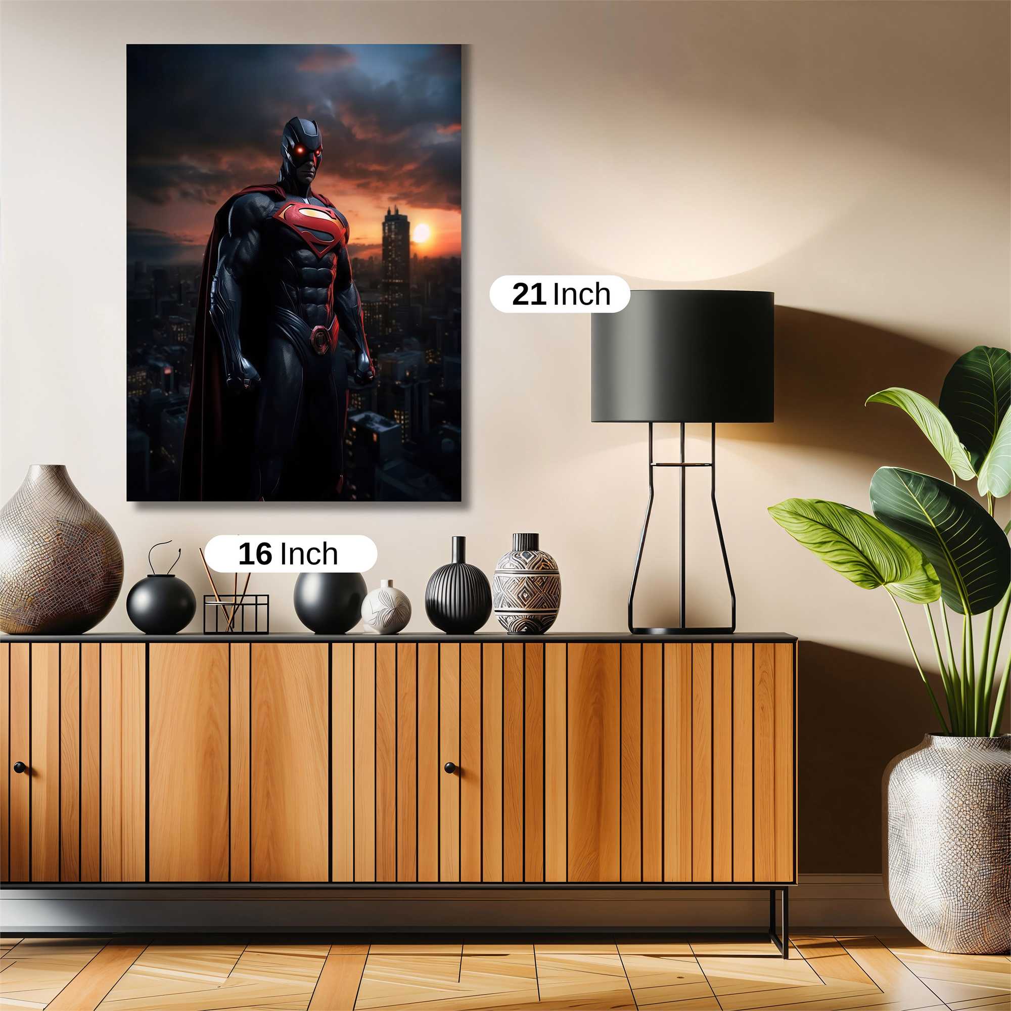 Superman Twilight Safe Wall Magnetic / M
