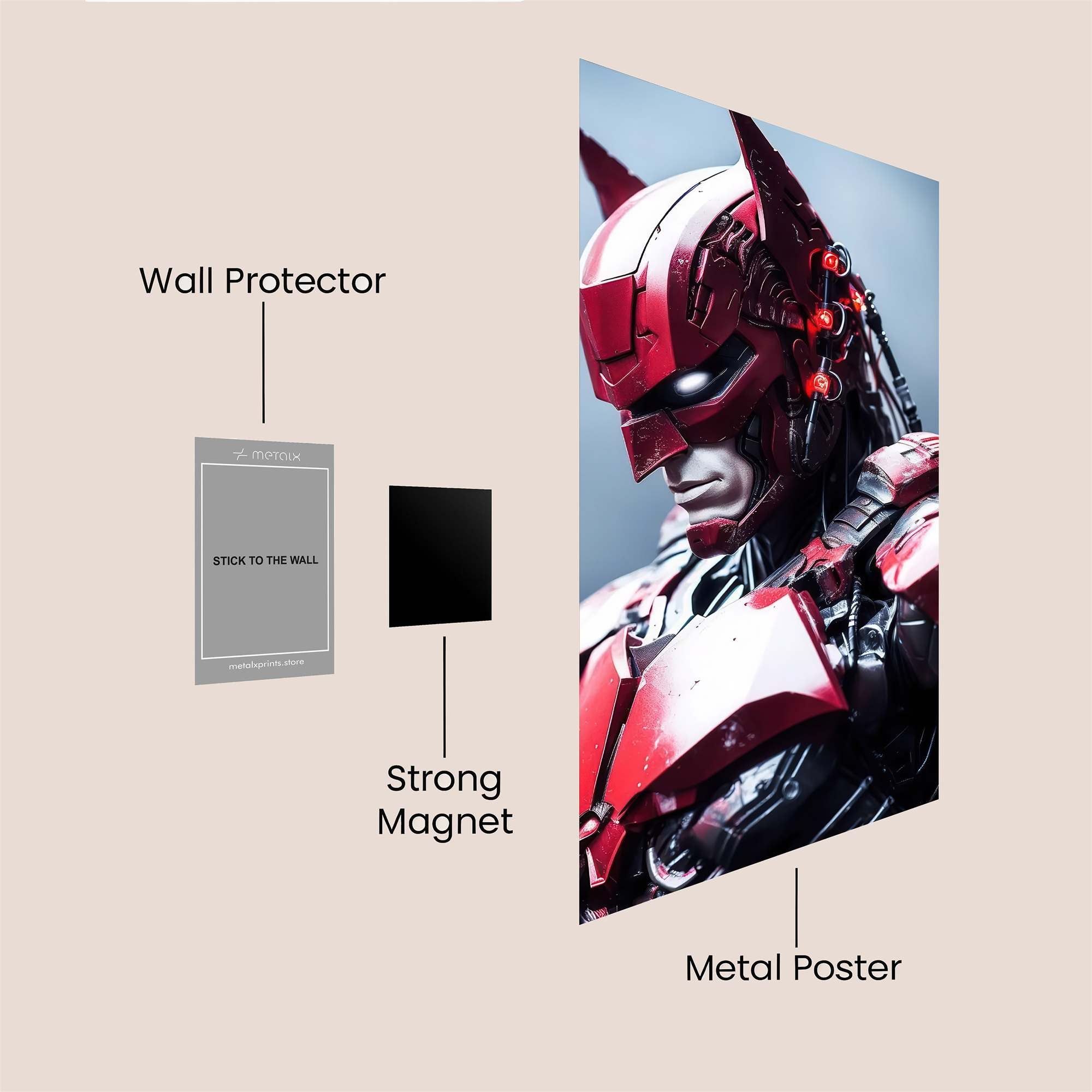 Hellfire Sentinel Safe Wall Magnetic / M