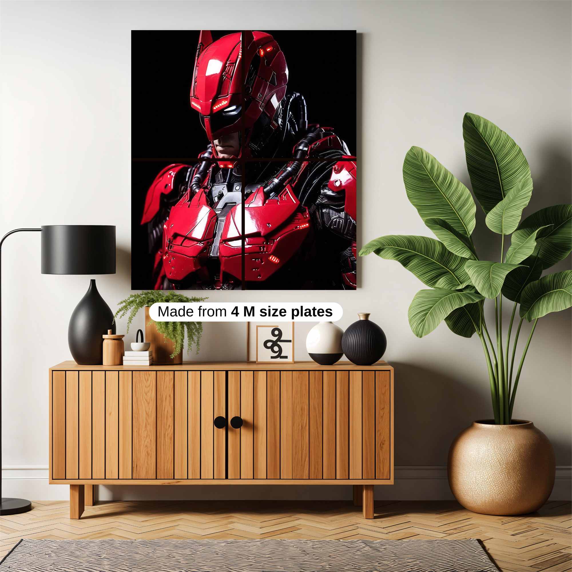 Crimson Sentinel Safe Wall Magnetic / M