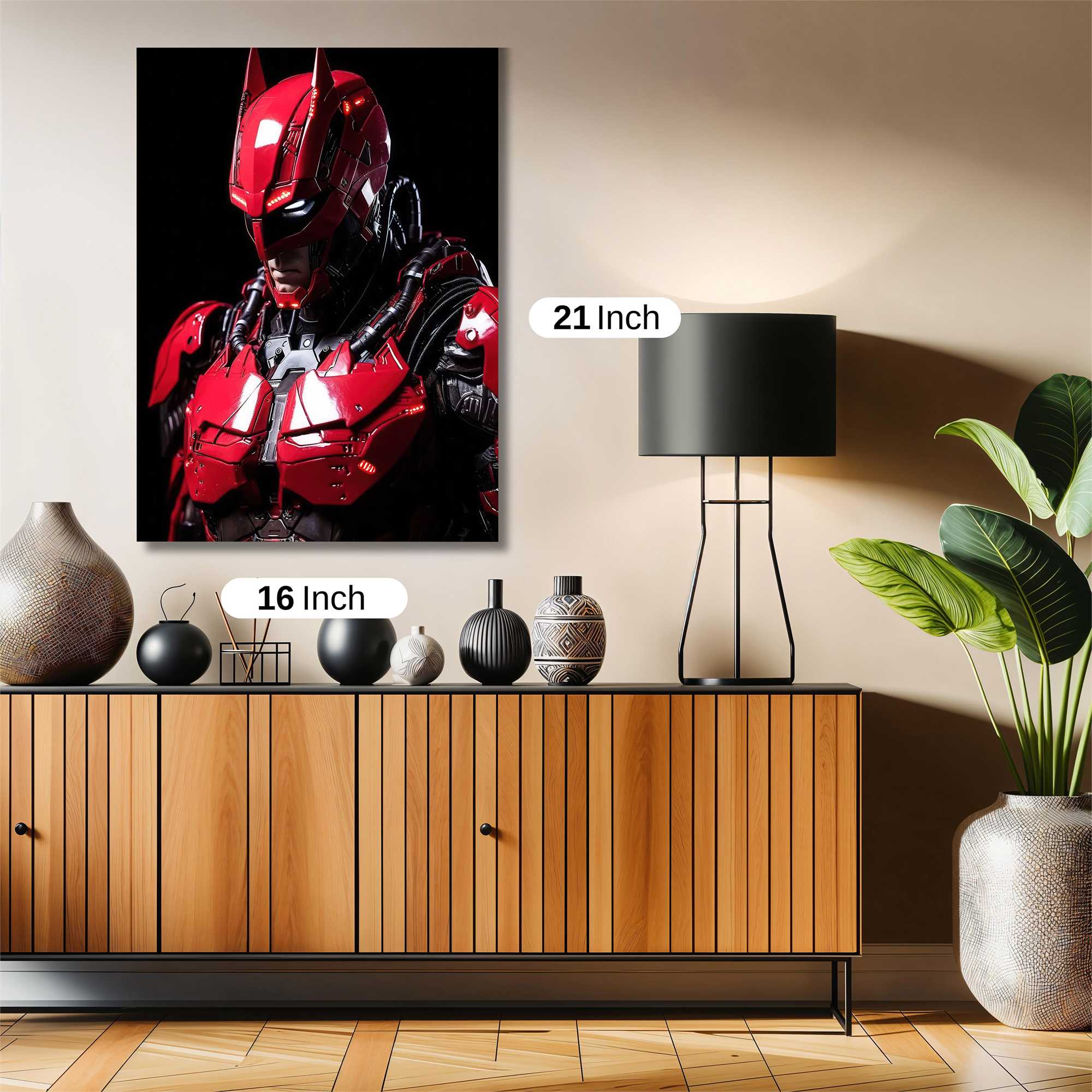 Crimson Sentinel Safe Wall Magnetic / M