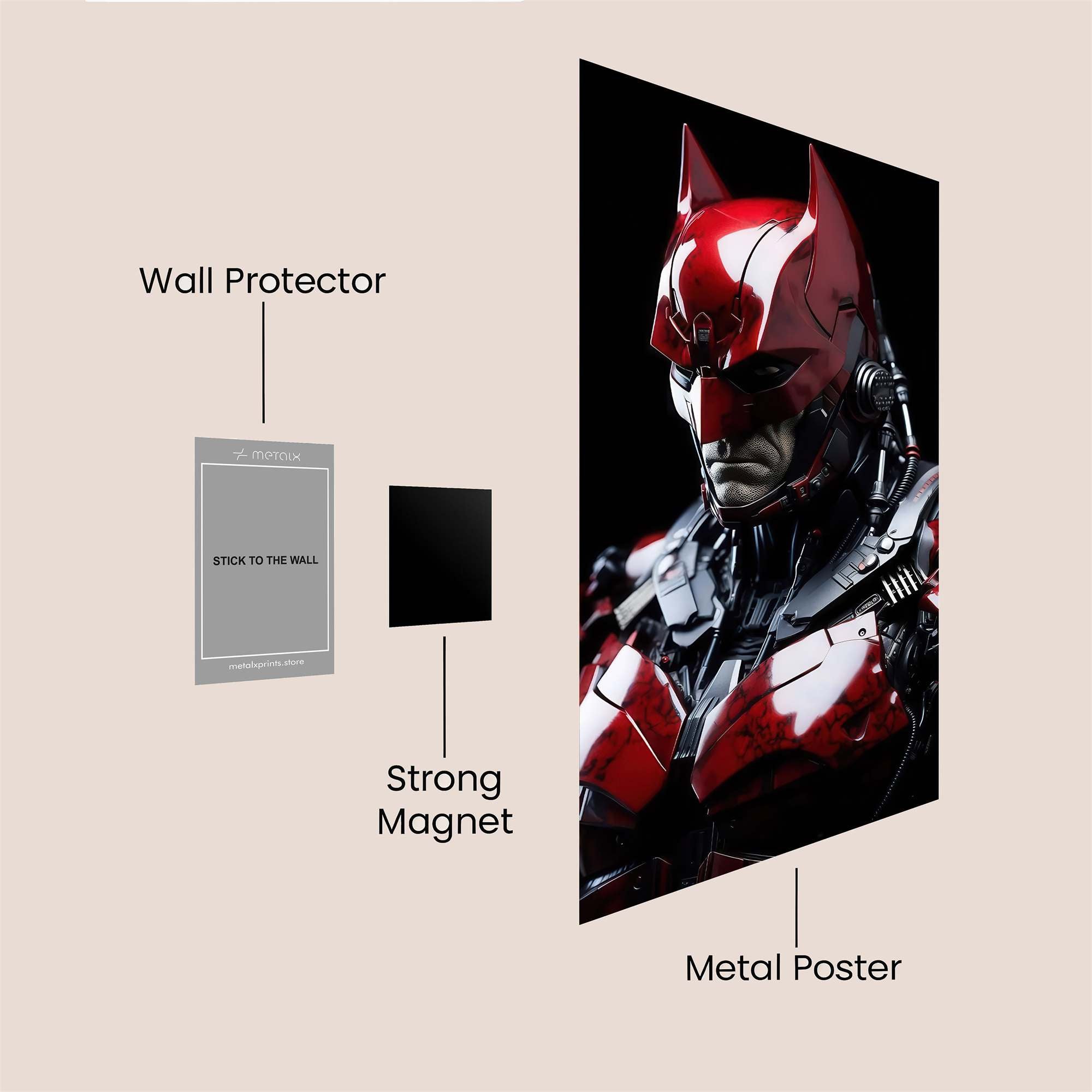 Daredevil Intense Safe Wall Magnetic / M