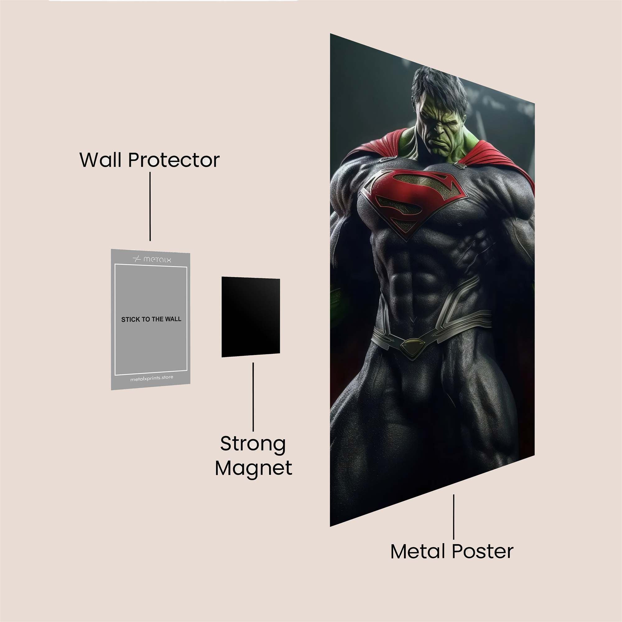Hulk-Supreme Safe Wall Magnetic / M