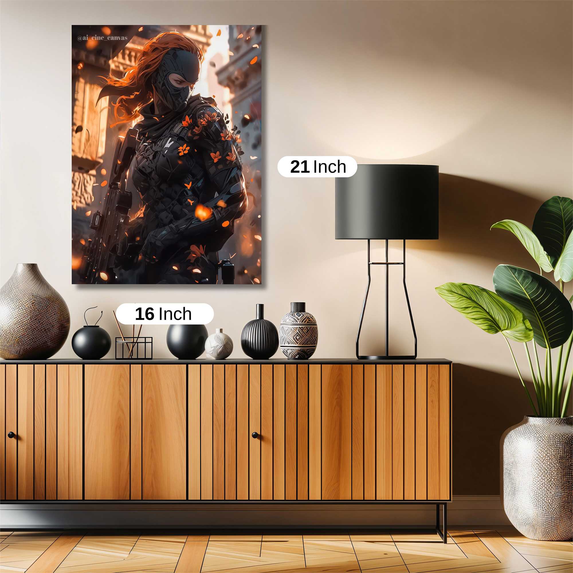 Warrior Blaze Safe Wall Magnetic / M