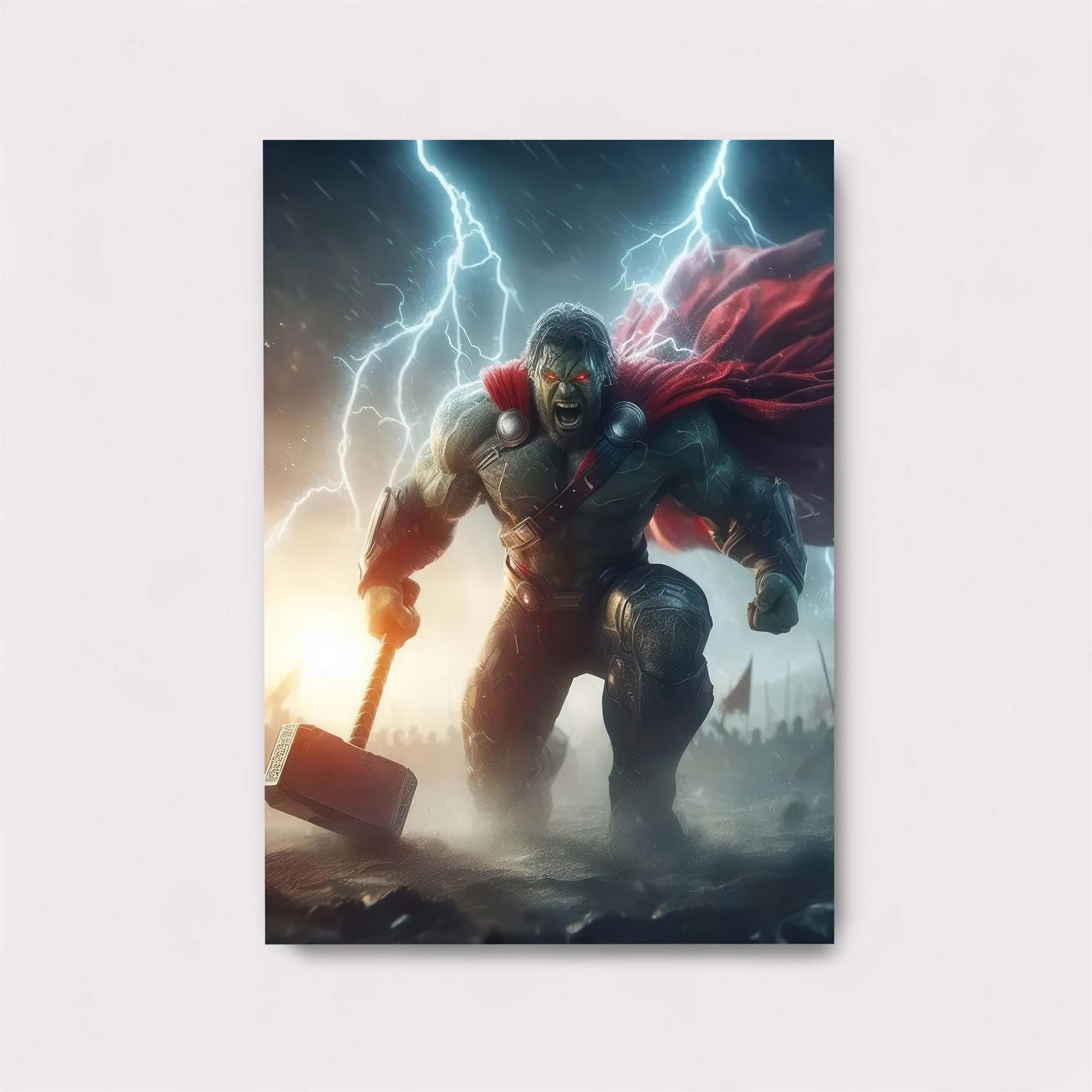 Hulk Thunderous Safe Wall Magnetic / M