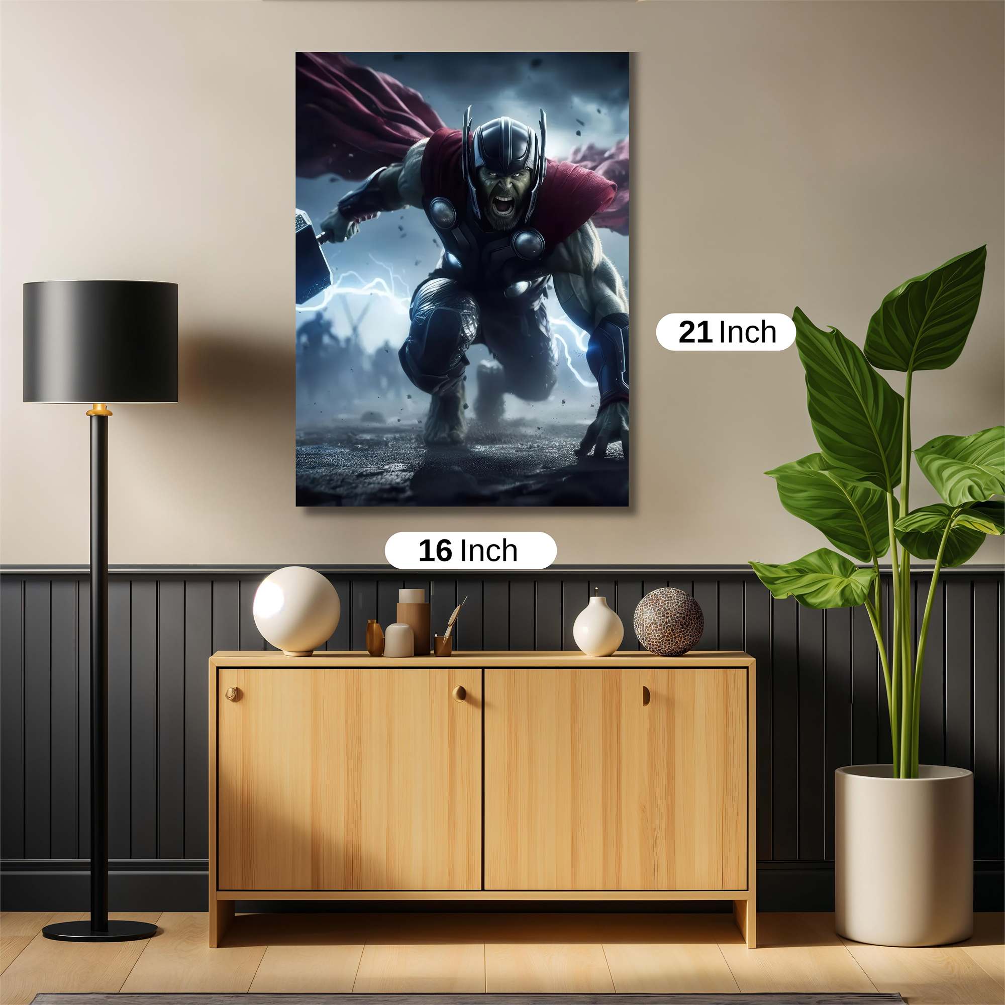 Thor Rampage Safe Wall Magnetic / M