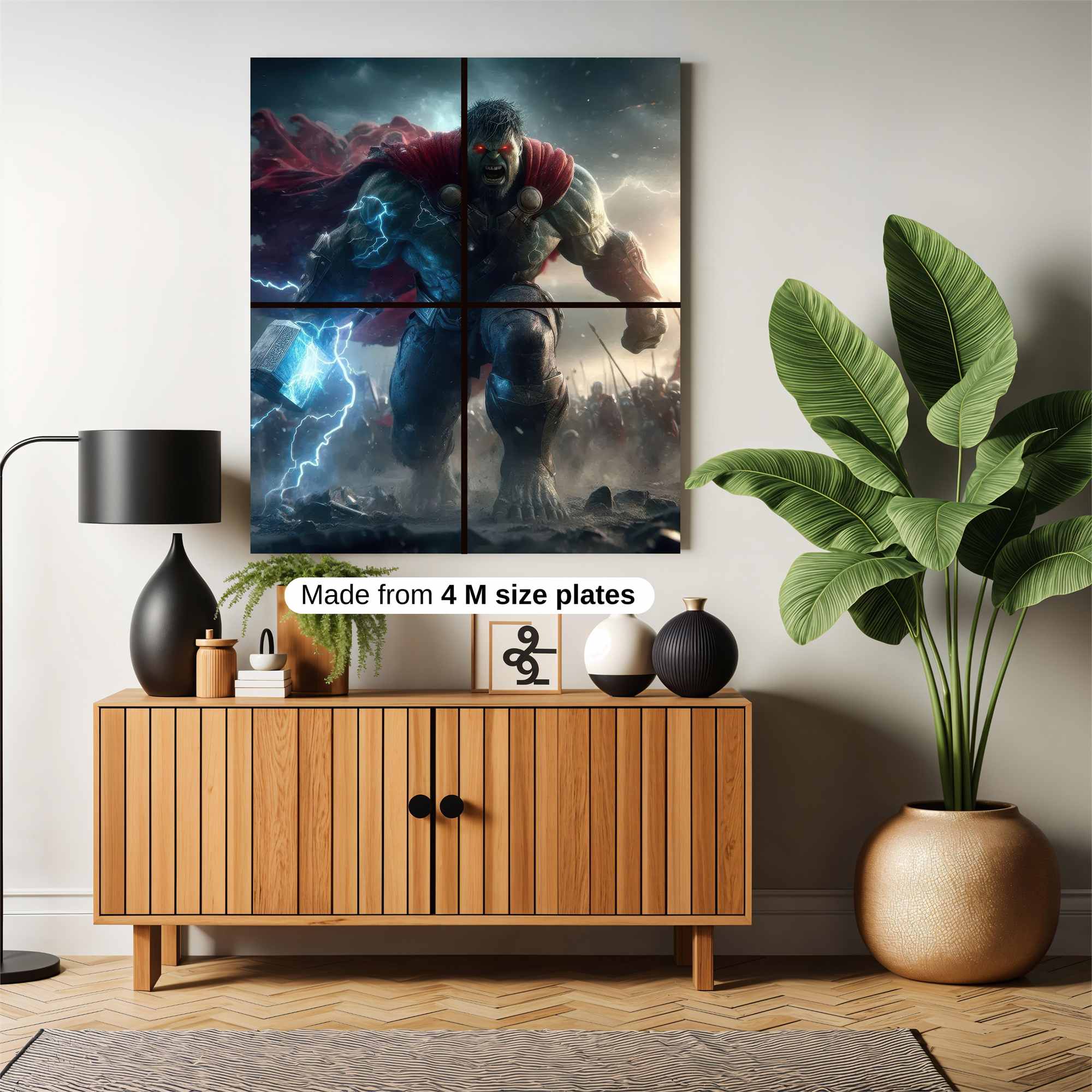 Hulk Thunder Safe Wall Magnetic / M