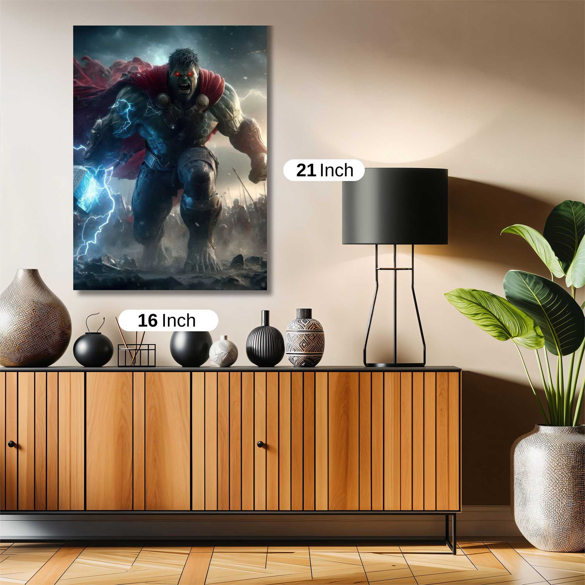 Hulk Thunder Safe Wall Magnetic / M