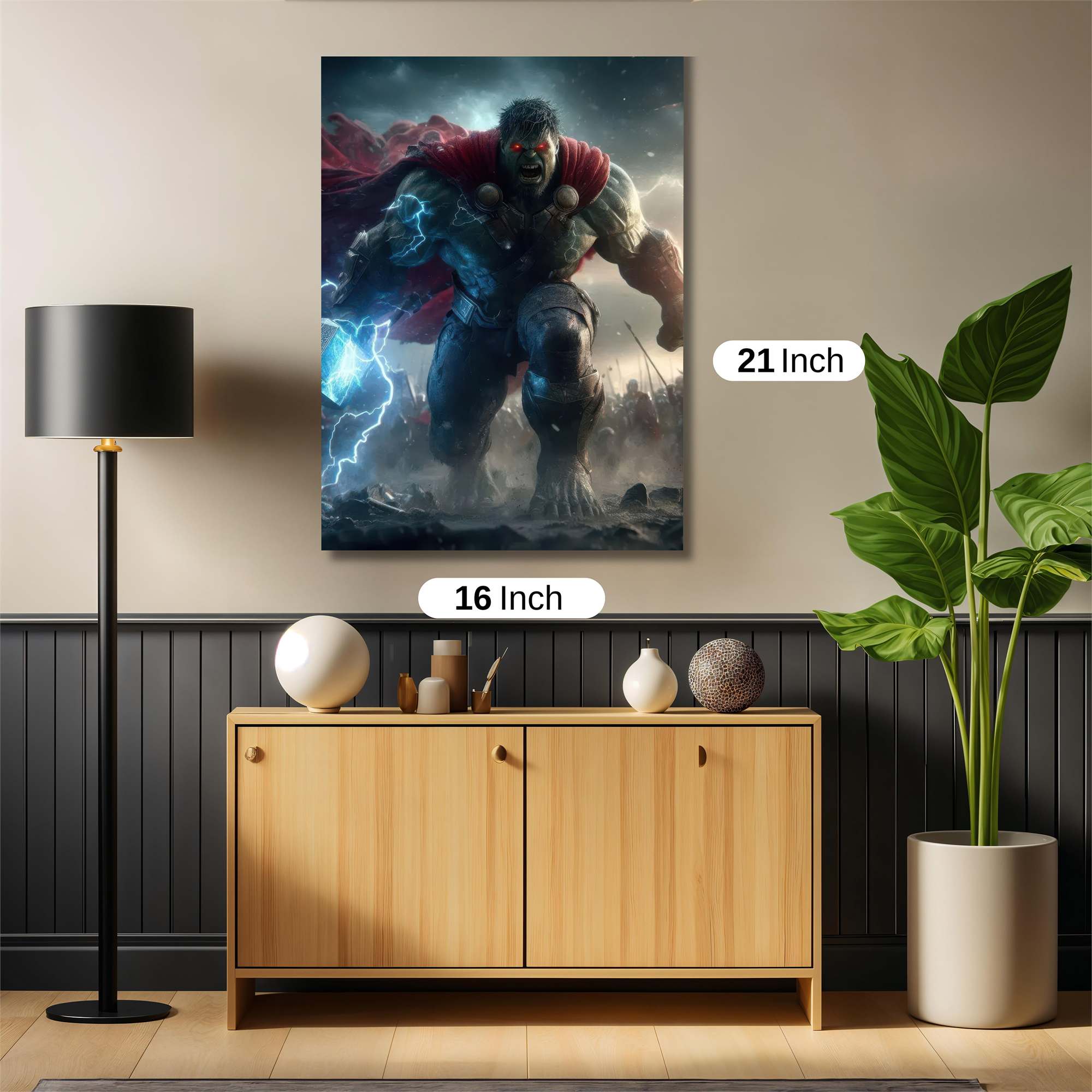 Hulk Thunder Safe Wall Magnetic / M