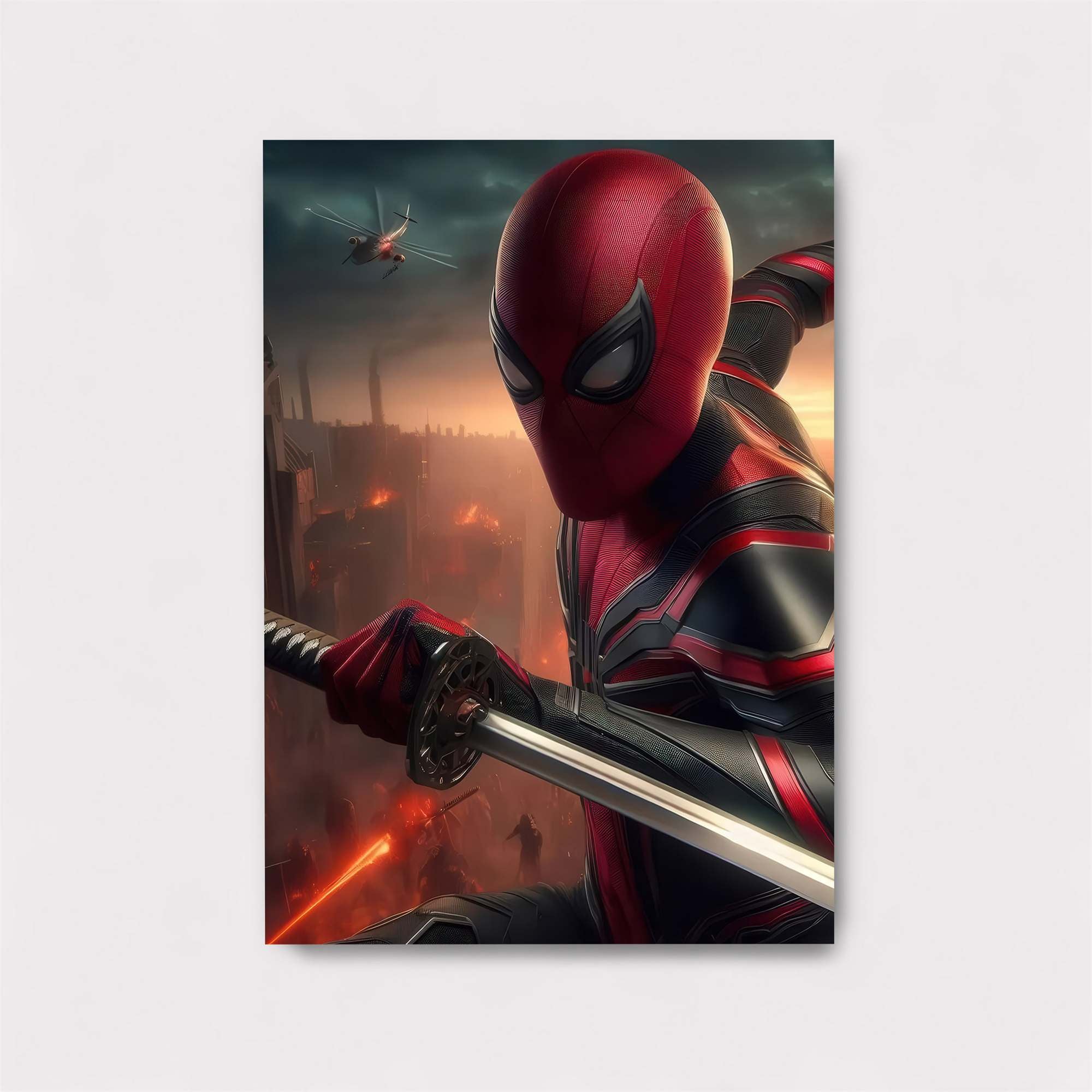 Spider Samurai Safe Wall Magnetic / M