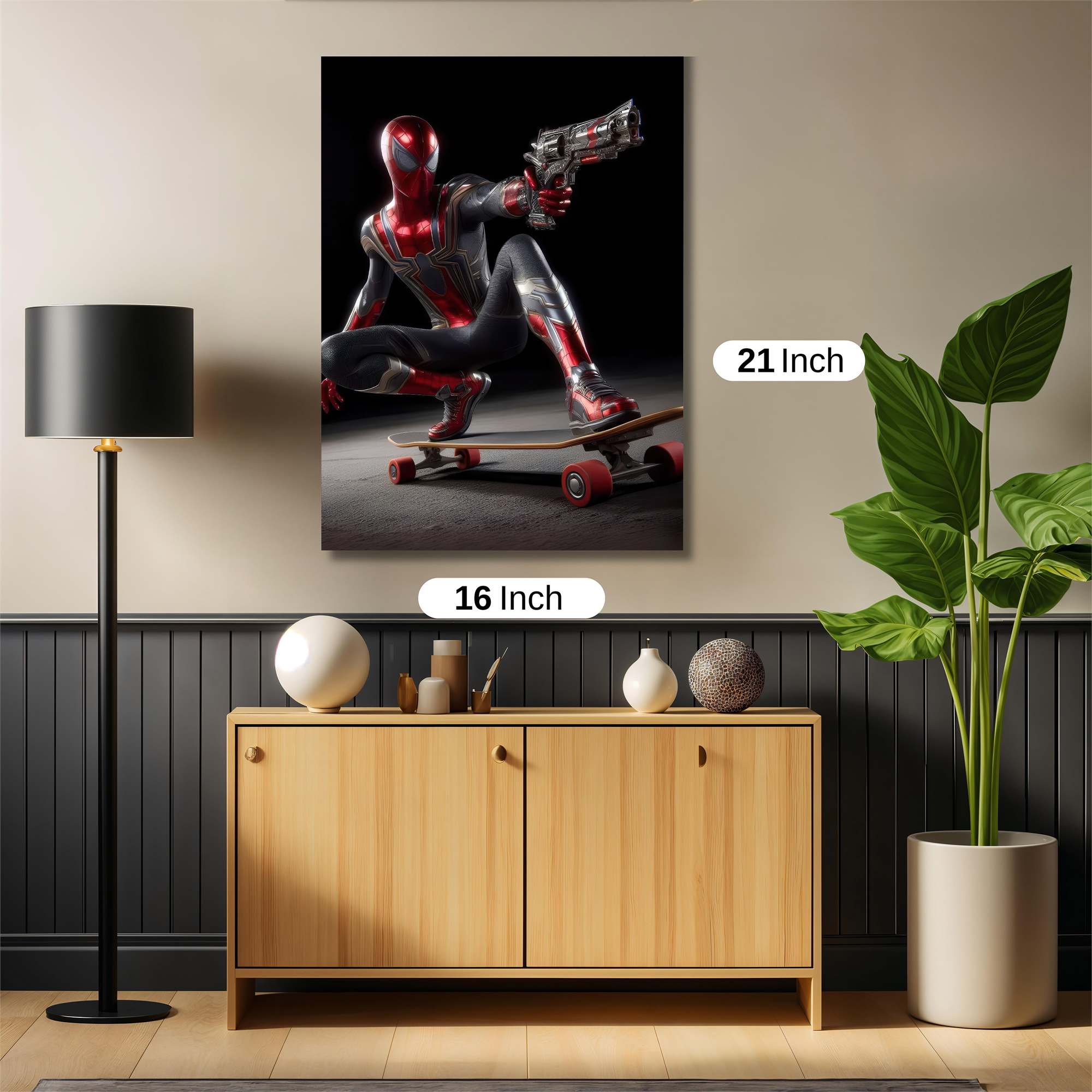 Spider-Rebel Safe Wall Magnetic / M