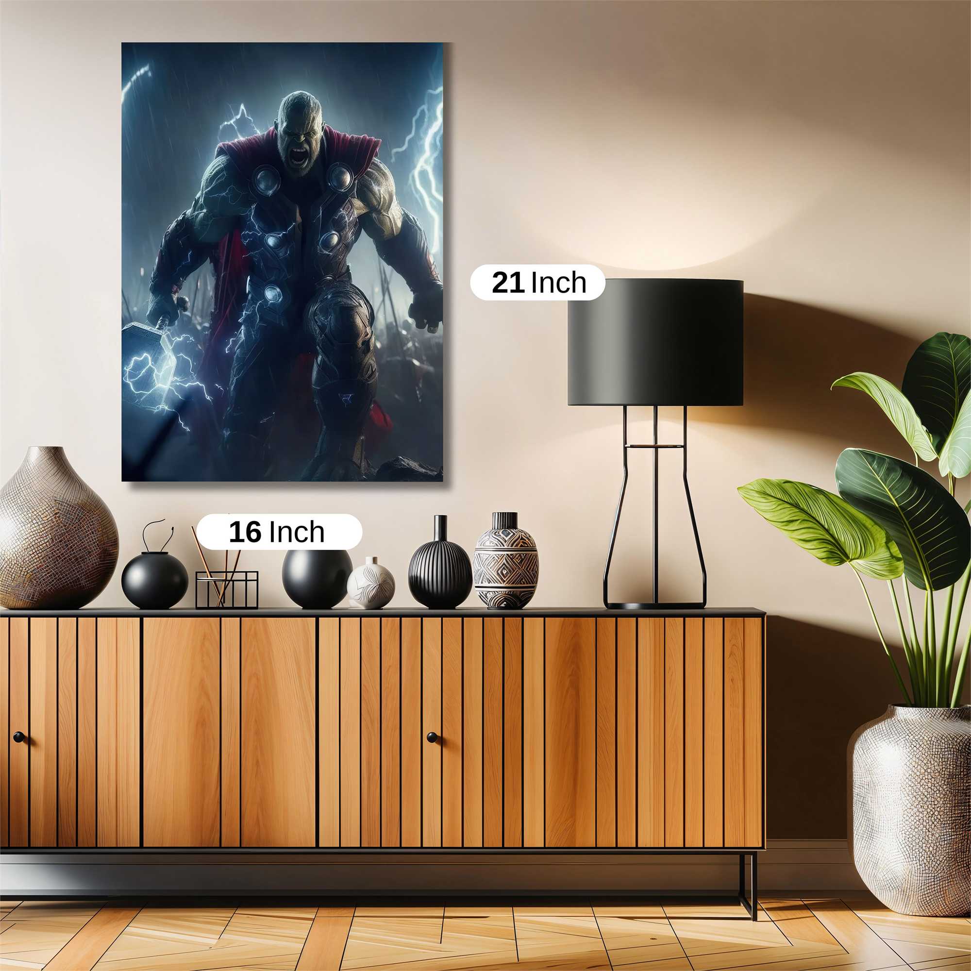 Hulk Thor Safe Wall Magnetic / M