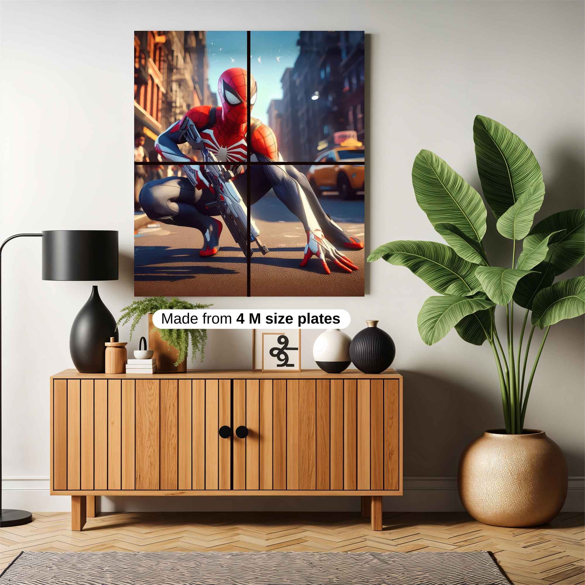Spider-Man Dynamic Safe Wall Magnetic / M