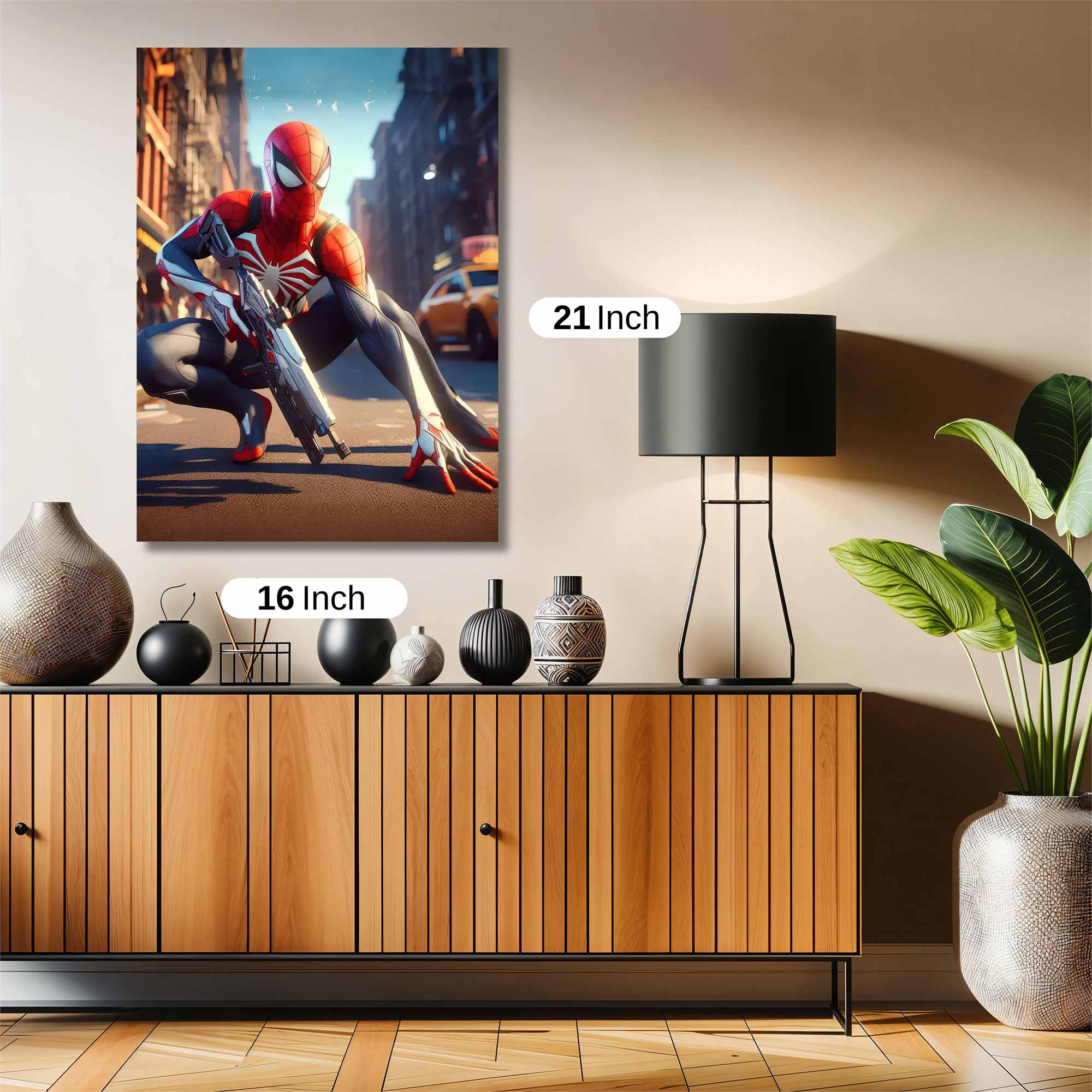 Spider-Man Dynamic Safe Wall Magnetic / M