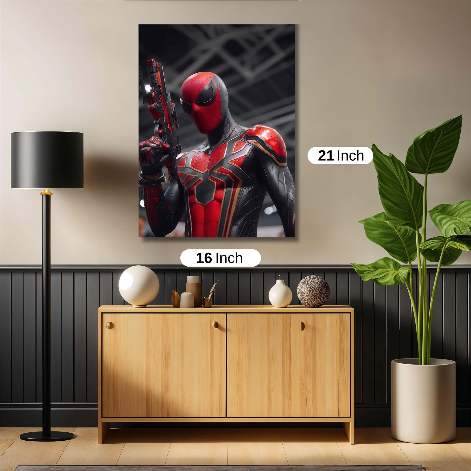 Spider Intensity Safe Wall Magnetic / M