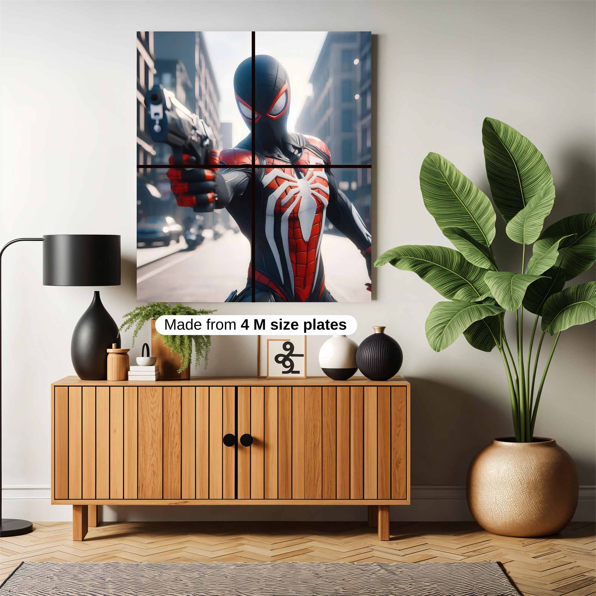 Spider-Intense Safe Wall Magnetic / M